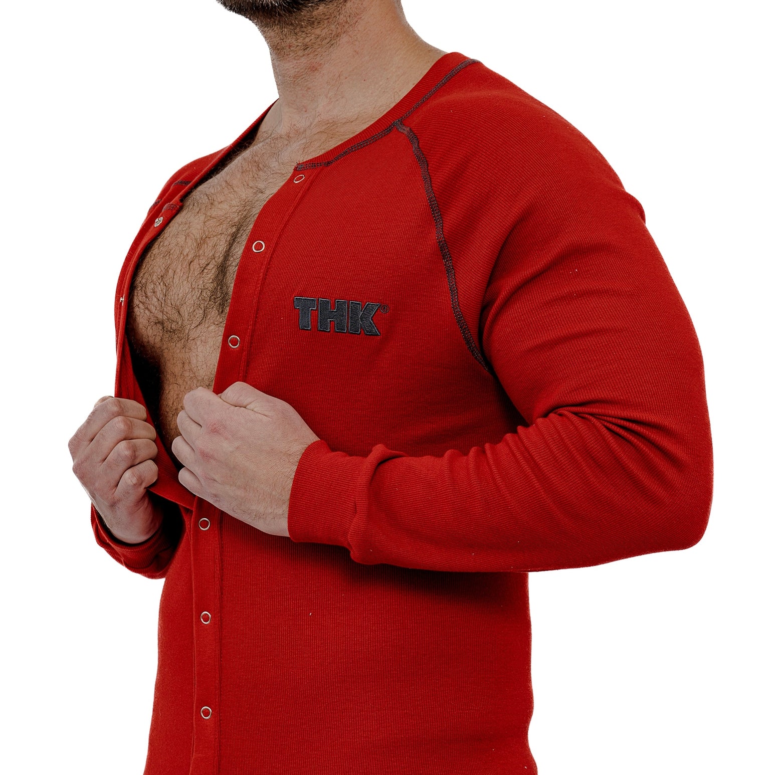 THK Union Suit - Red - Image 2