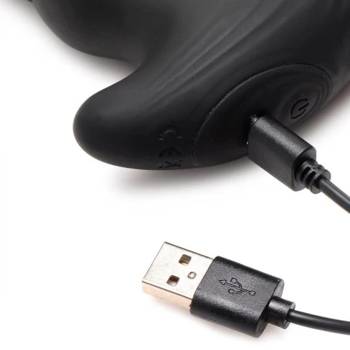 THUNDERPLUGS 10X THRUSTING SILICONE PLUG W/ COCK AND BALL RING - Image 3
