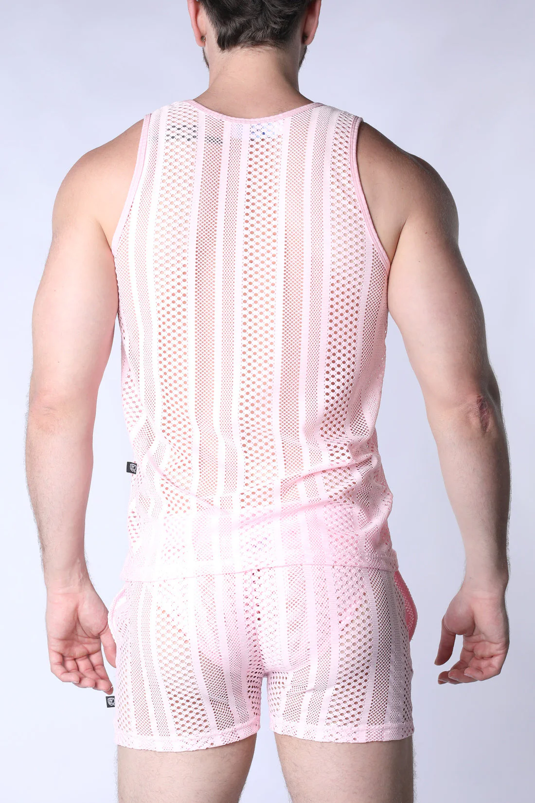 TIMOTEO Sicily Crochet Tank Top - pink - Image 3