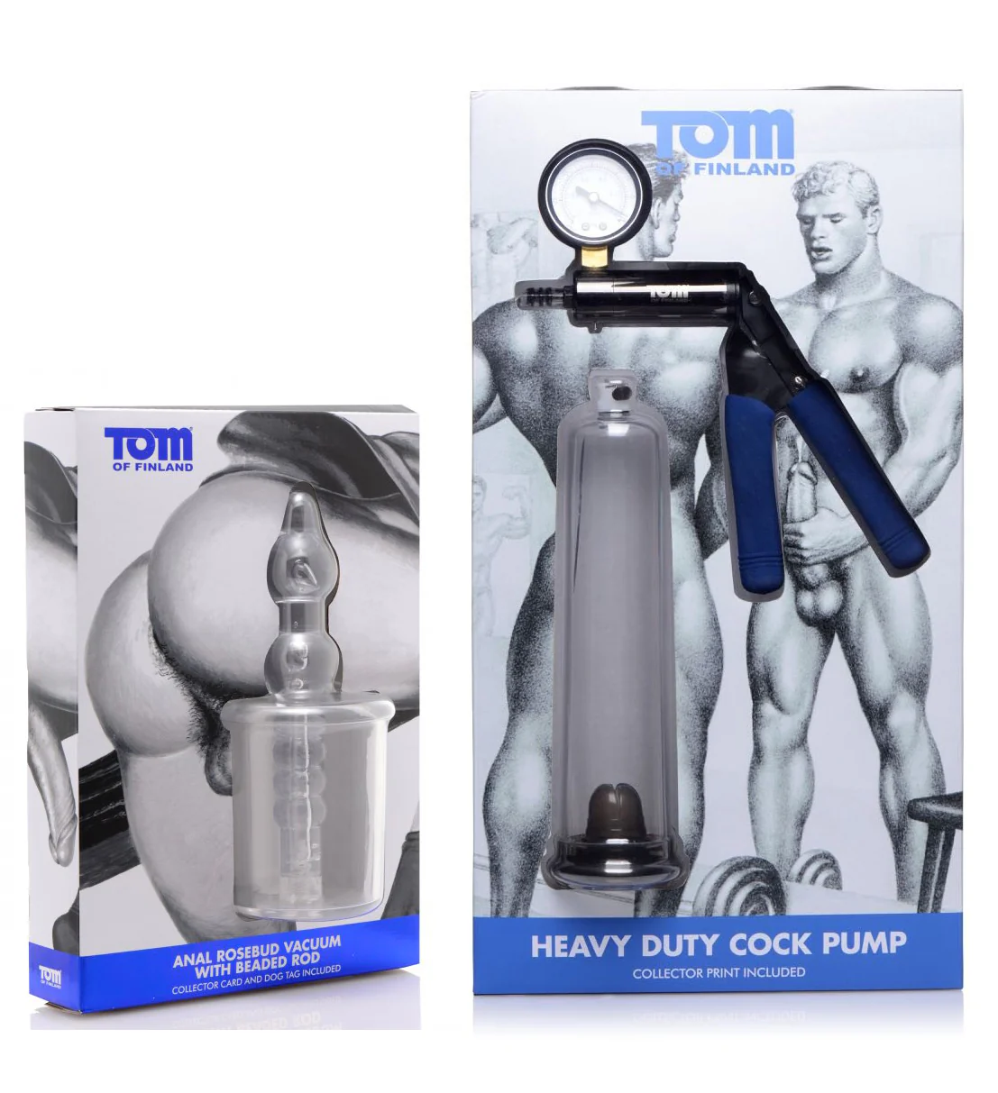 Tom of Finland Anal Rosebud Vacuum With Beaded Rod - Image 7