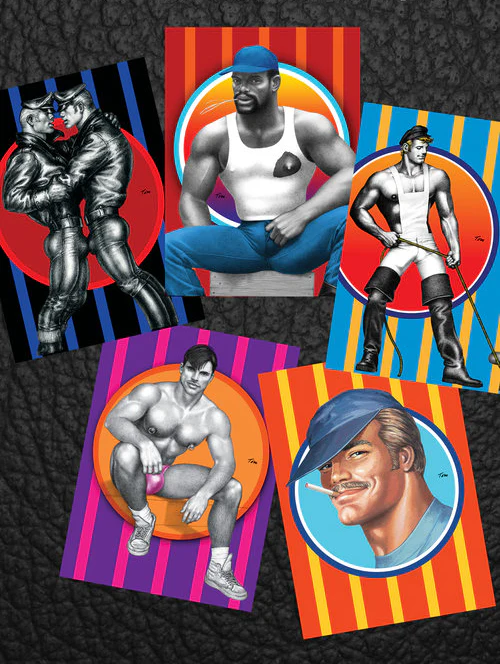 Tom of Finland DADDY Postcard by Kweer Cards - Image 4