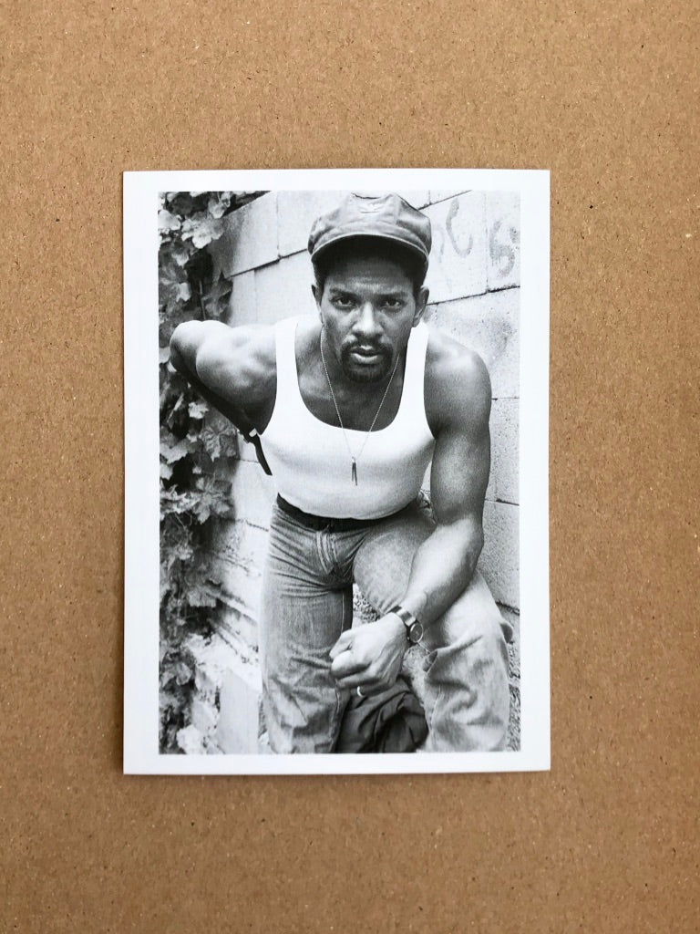 TOM OF FINLAND THE DARKROOM EXHIBITION POSTCARD (model in a-shirt and jeans) - Image 3