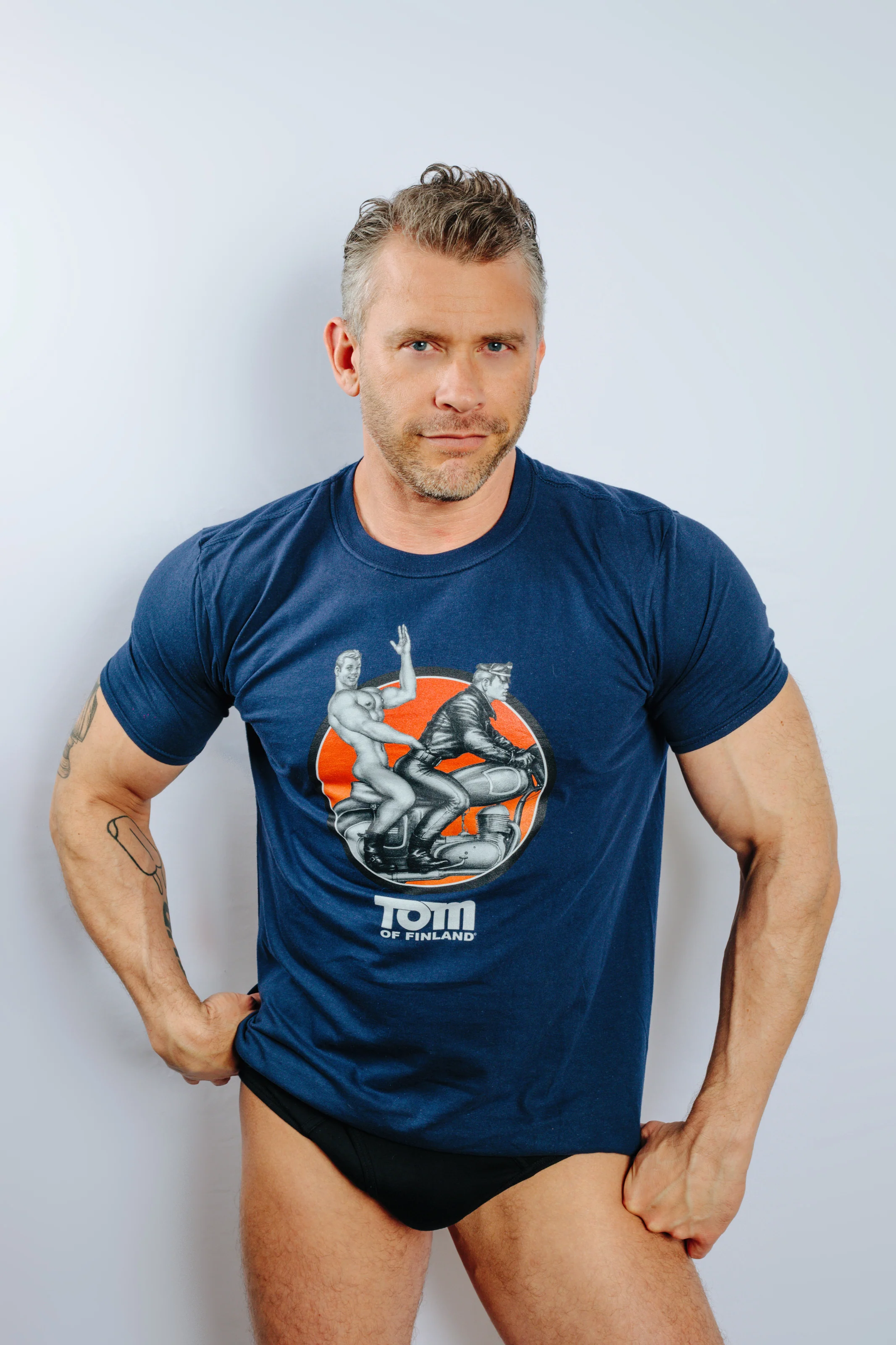 Tom of Finland Easy Rider Tee by Peachy Kings - Image 6