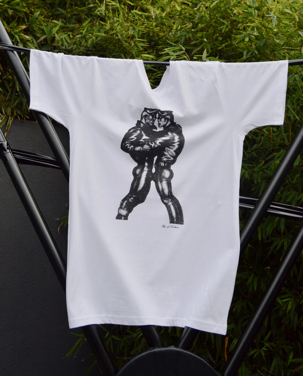 Leather Duo T-Shirt - Image 4