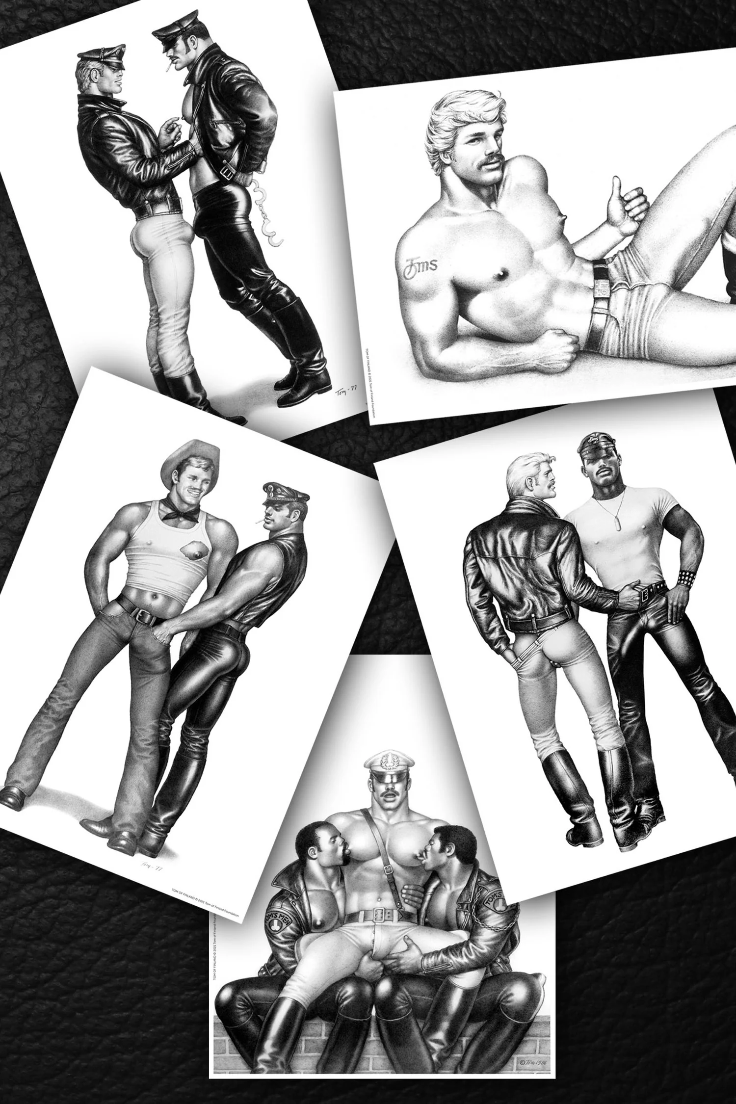 Tom of Finland Mini Poster: Western Beef - Image 3