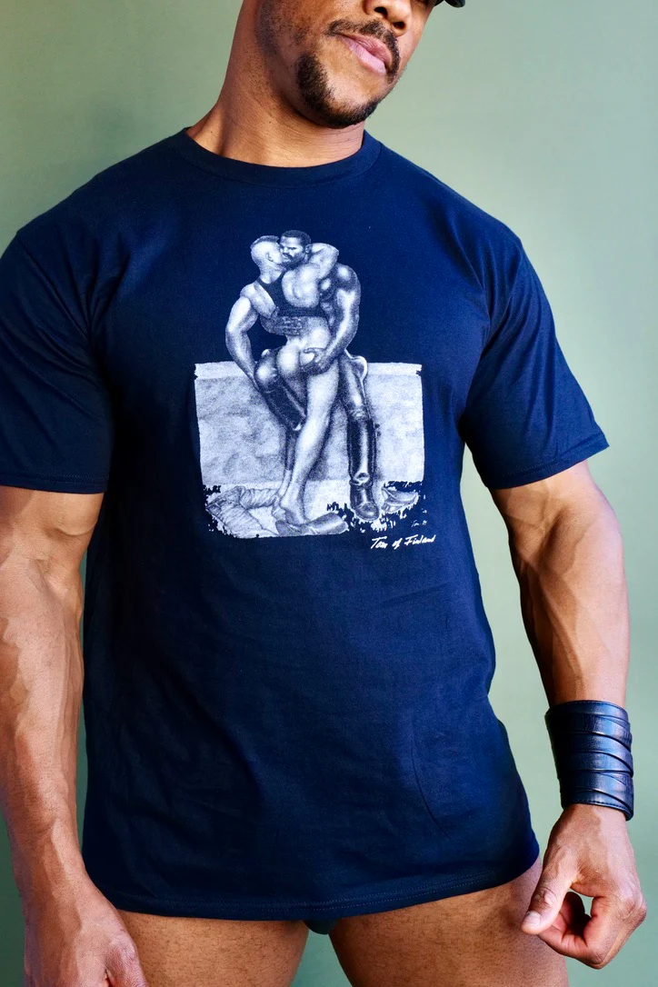Tom of Finland PASSION T-Shirt Black - Image 10