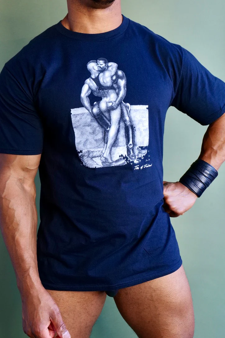 Tom of Finland PASSION T-Shirt Black - Image 3