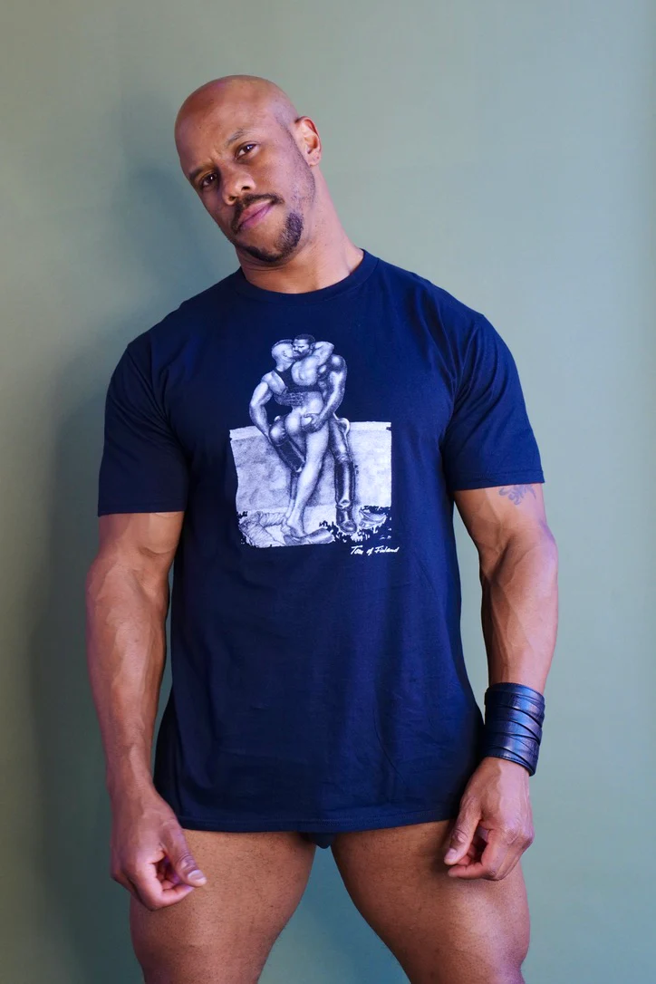 Tom of Finland PASSION T-Shirt Black - Image 6