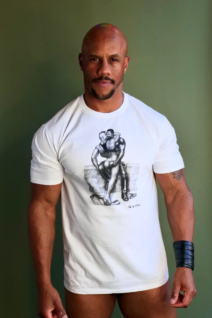 Tom of Finland PASSION T-Shirt White - Image 4