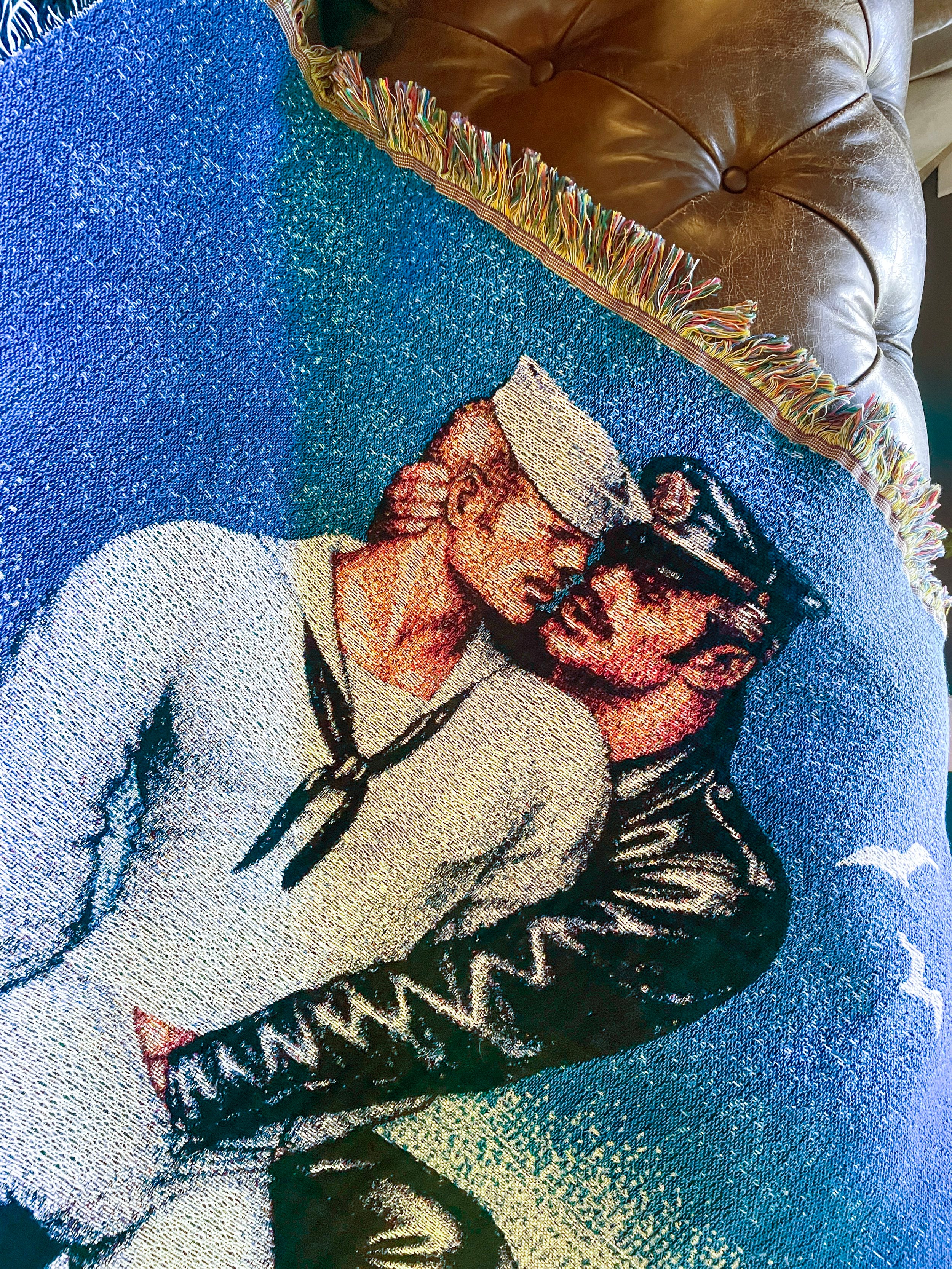 Tom of Finland Pier Pals Woven Blanket - Image 2