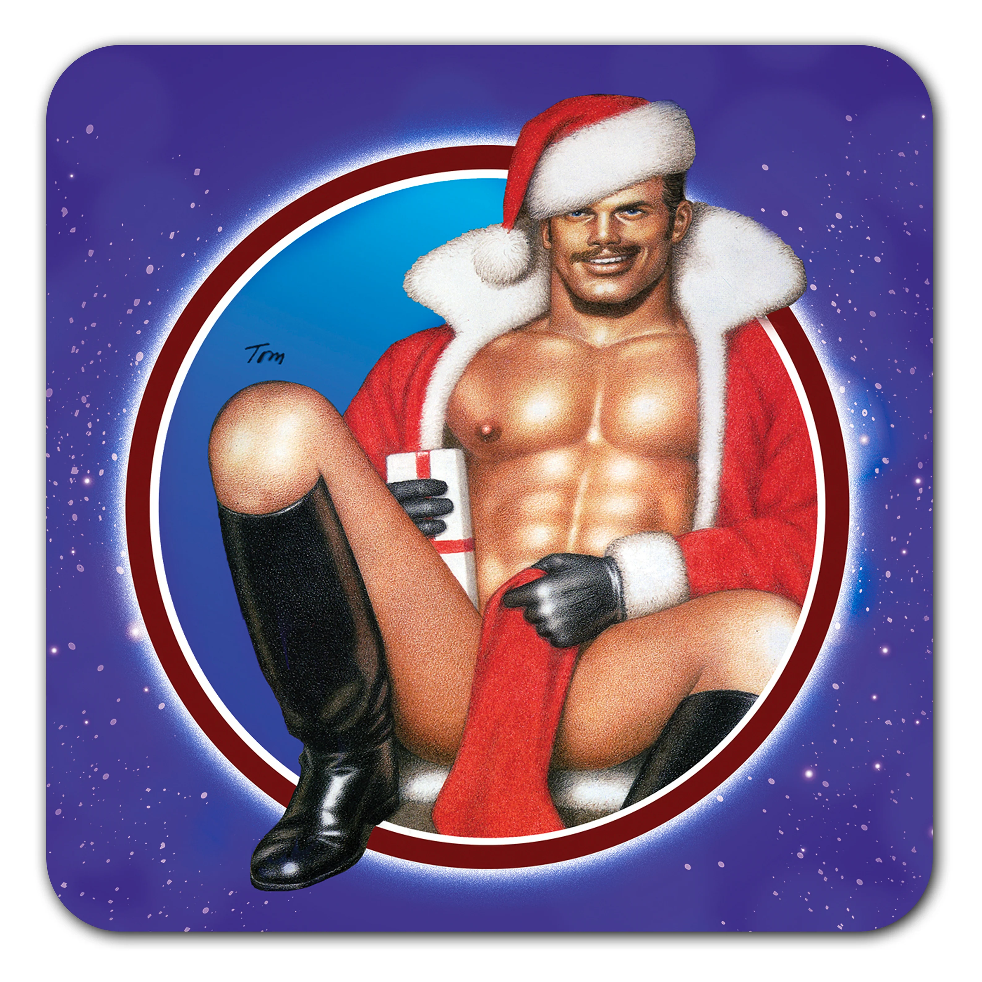 Tom of Finland Sexy Santa Coaster - Image 10