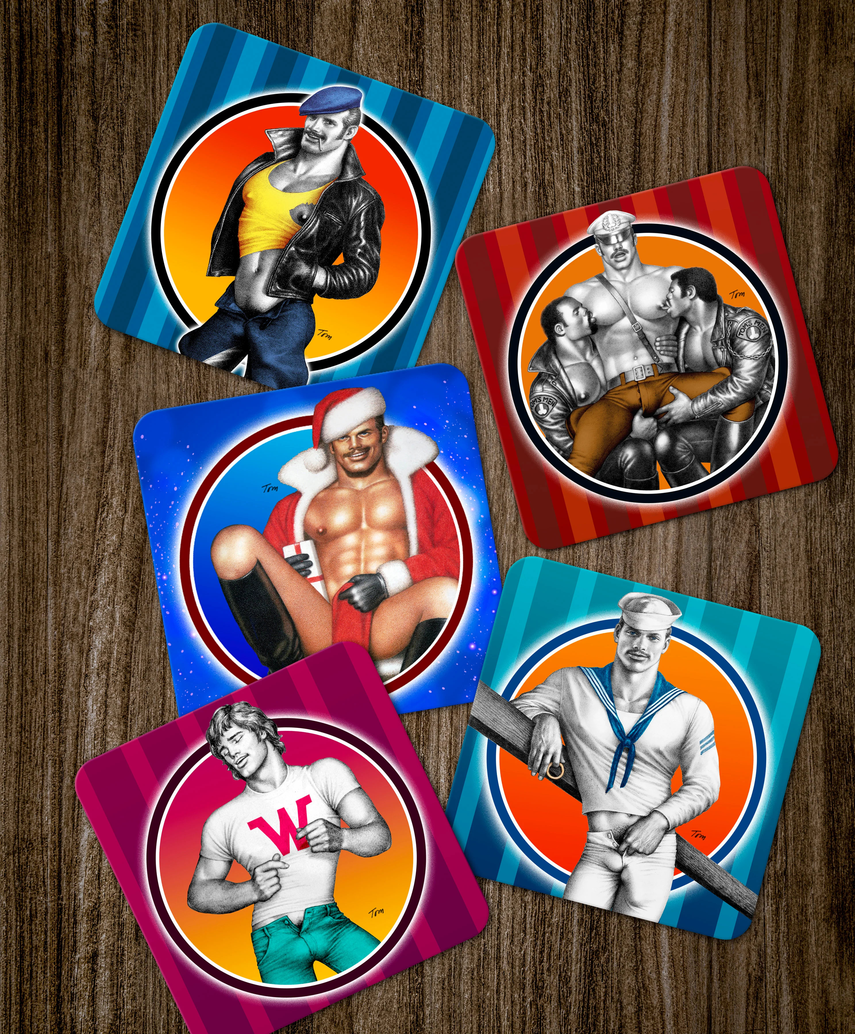 Tom of Finland Sexy Santa Coaster - Image 6