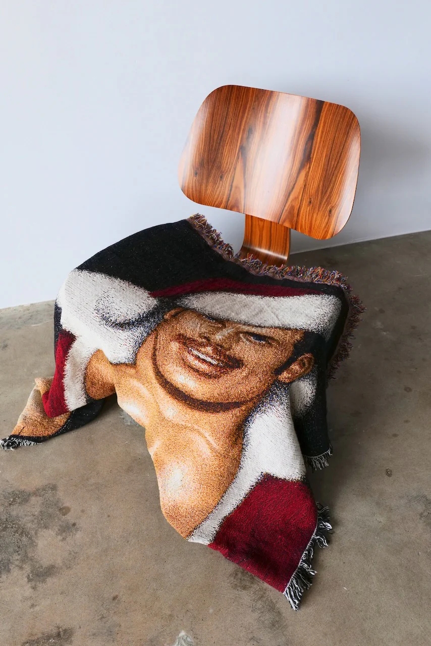 Tom of Finland Sexy Santa Woven Blanket - Image 4