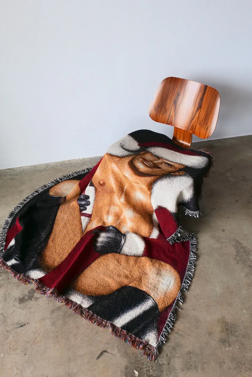 Tom of Finland Sexy Santa Woven Blanket - Image 5