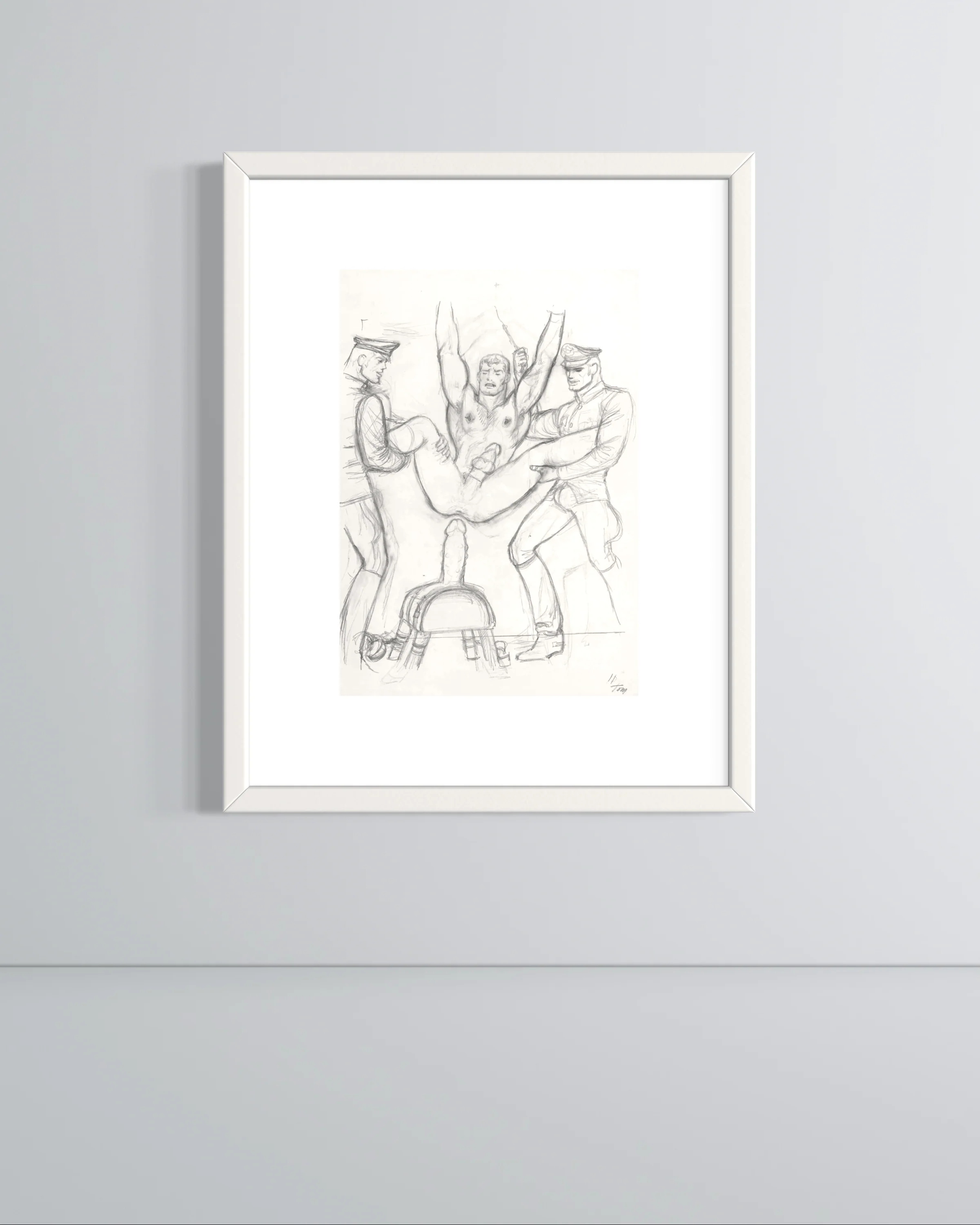 Tom of Finland, Untitled, ca 1973 (KAKE: SADIST, Issue 14, Frame 11) - Image 2