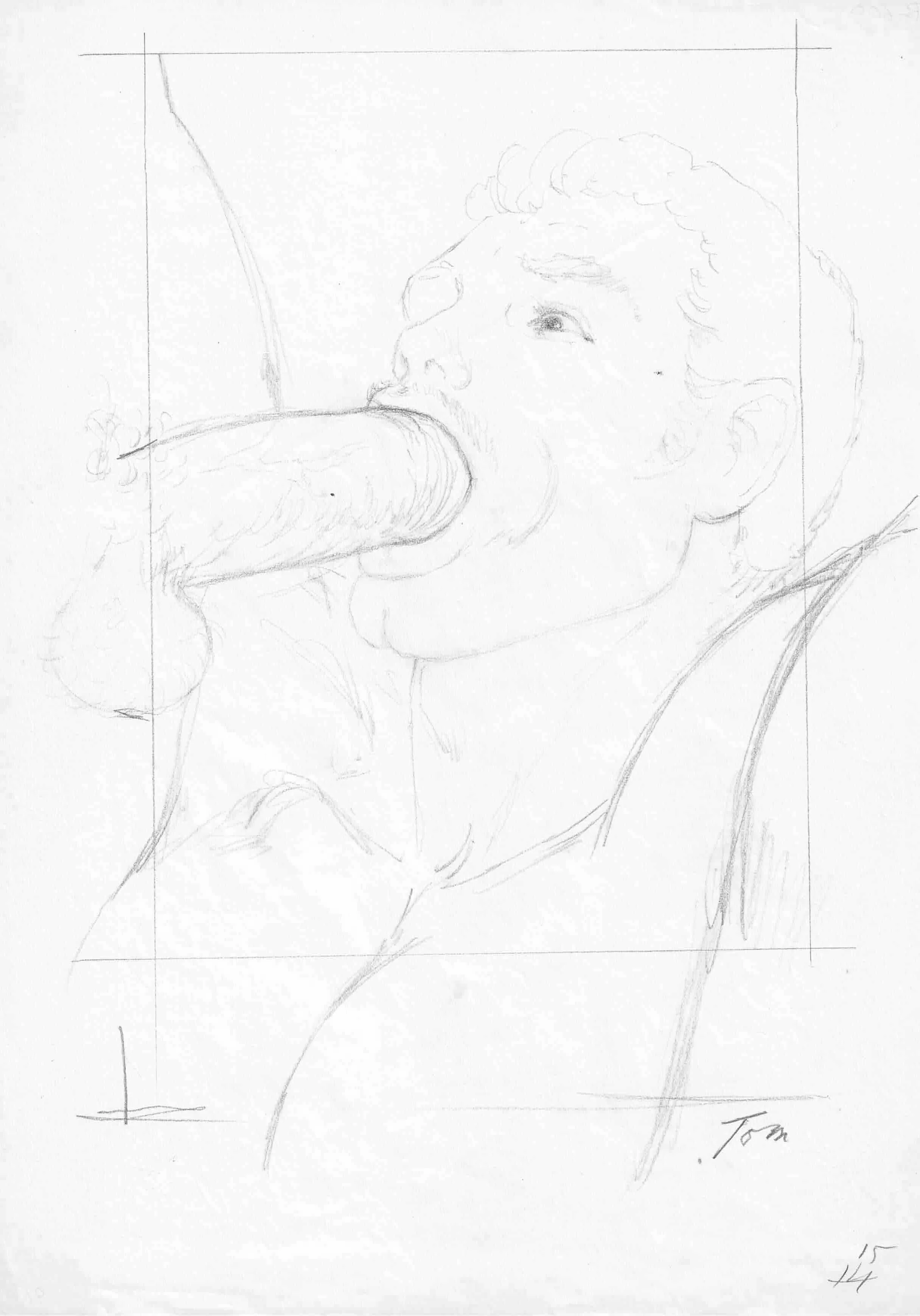 Tom of Finland, Untitled, ca 1973 (KAKE: SADIST, Issue 14, Frame 15)