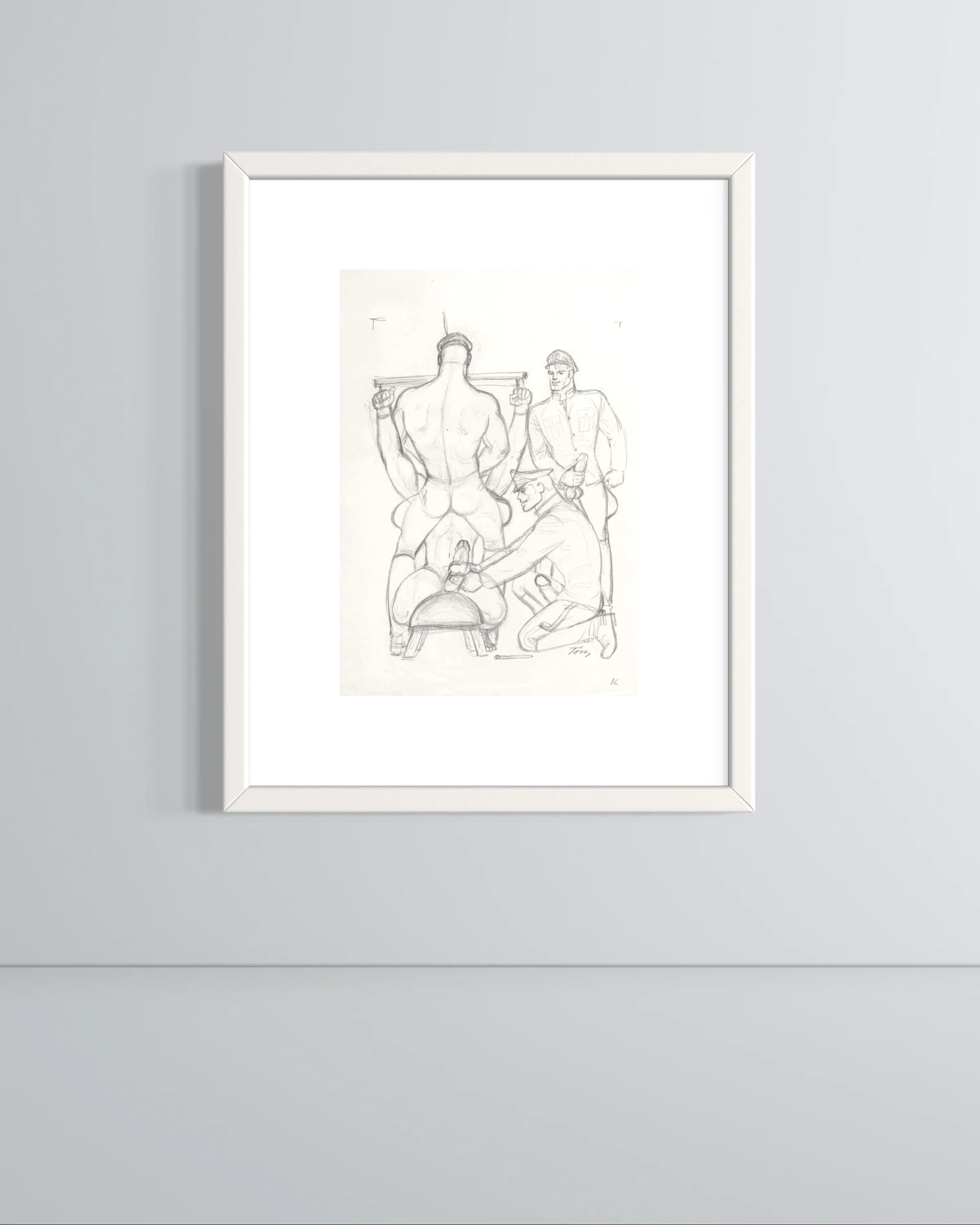 Tom of Finland, Untitled, ca 1973 (KAKE: SADIST, Issue 14, Frame 16) - Image 2