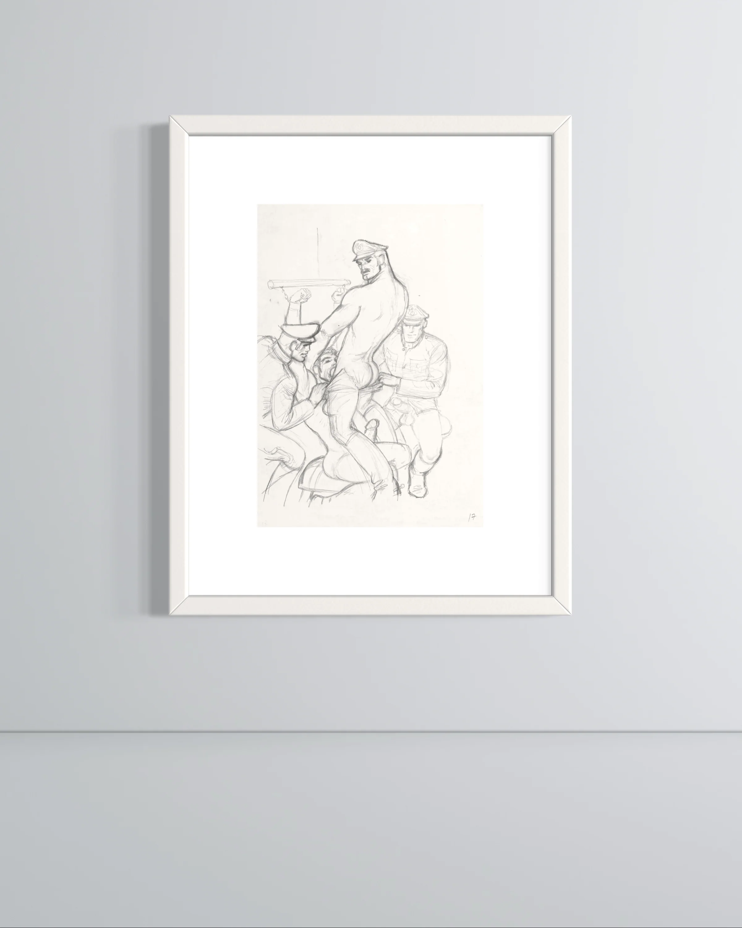 Tom of Finland, Untitled, ca 1973 (KAKE: SADIST, Issue 14, Frame 17) - Image 2