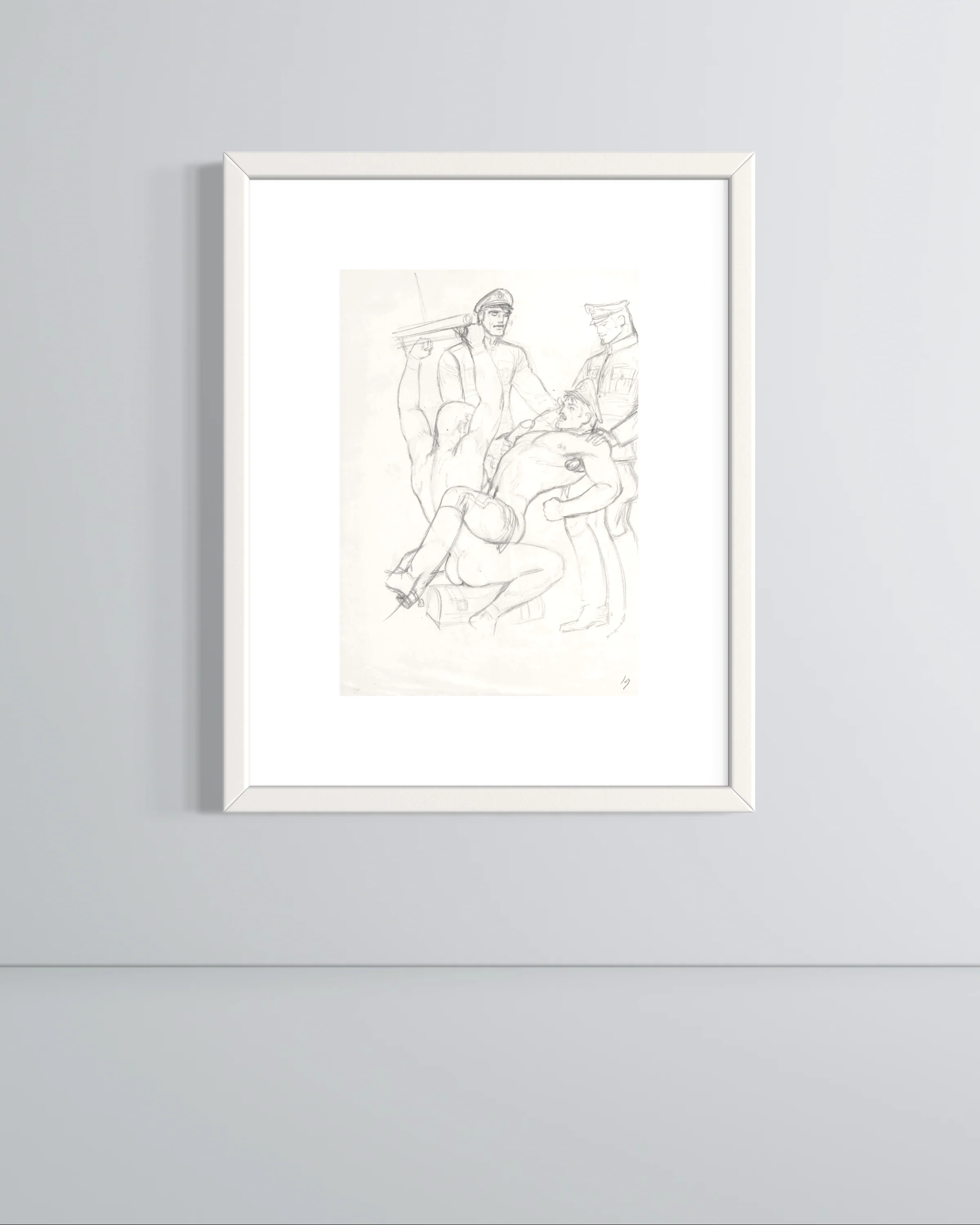 Tom of Finland, Untitled, ca 1973 (KAKE: SADIST, Issue 14, Frame 18) - Image 2