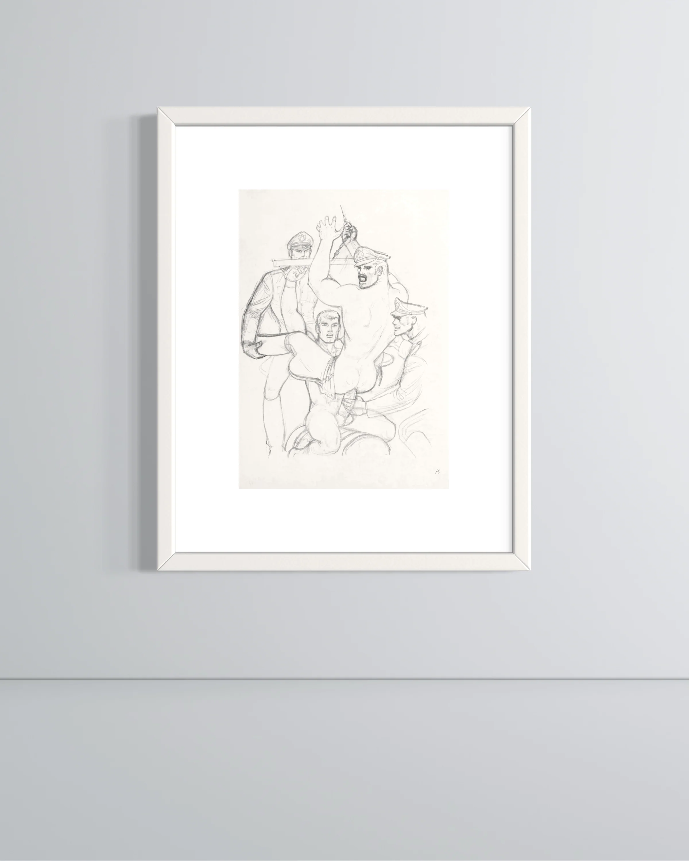 Tom of Finland, Untitled, ca 1973 (KAKE: SADIST, Issue 14, Frame 19) - Image 2