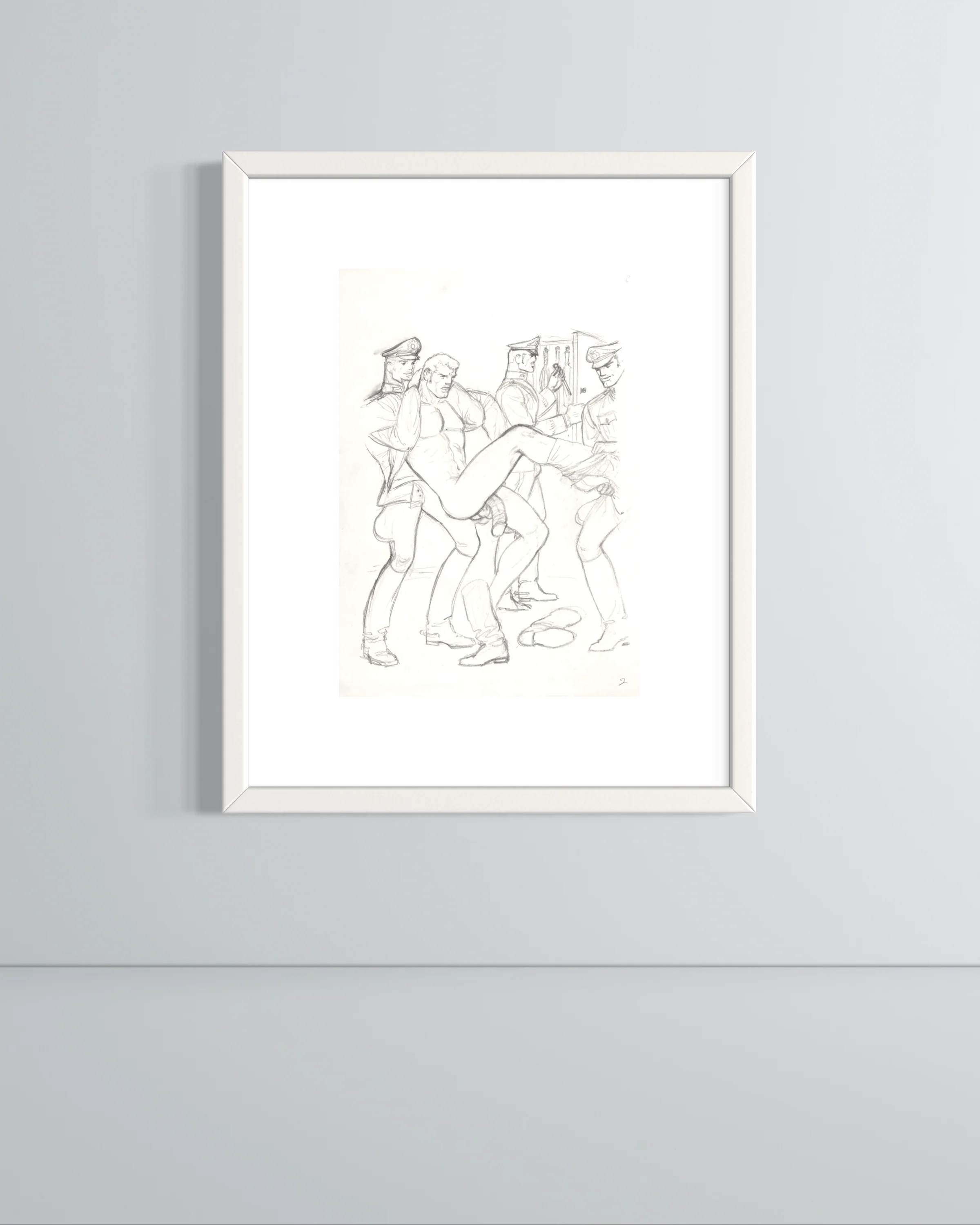 Tom of Finland, Untitled, ca 1973 (KAKE: SADIST, Issue 14, Frame 2) - Image 2