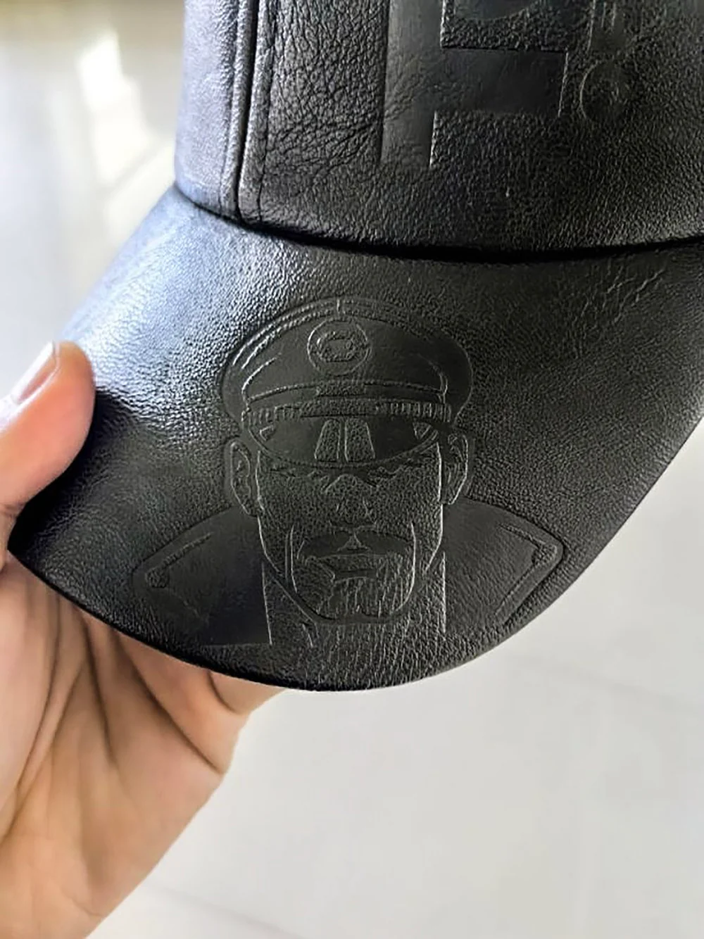 Tom of Finland Vegan Leather Cap - Image 3