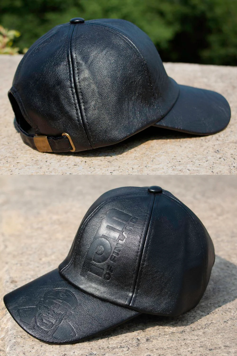 Tom of Finland Vegan Leather Cap - Image 4
