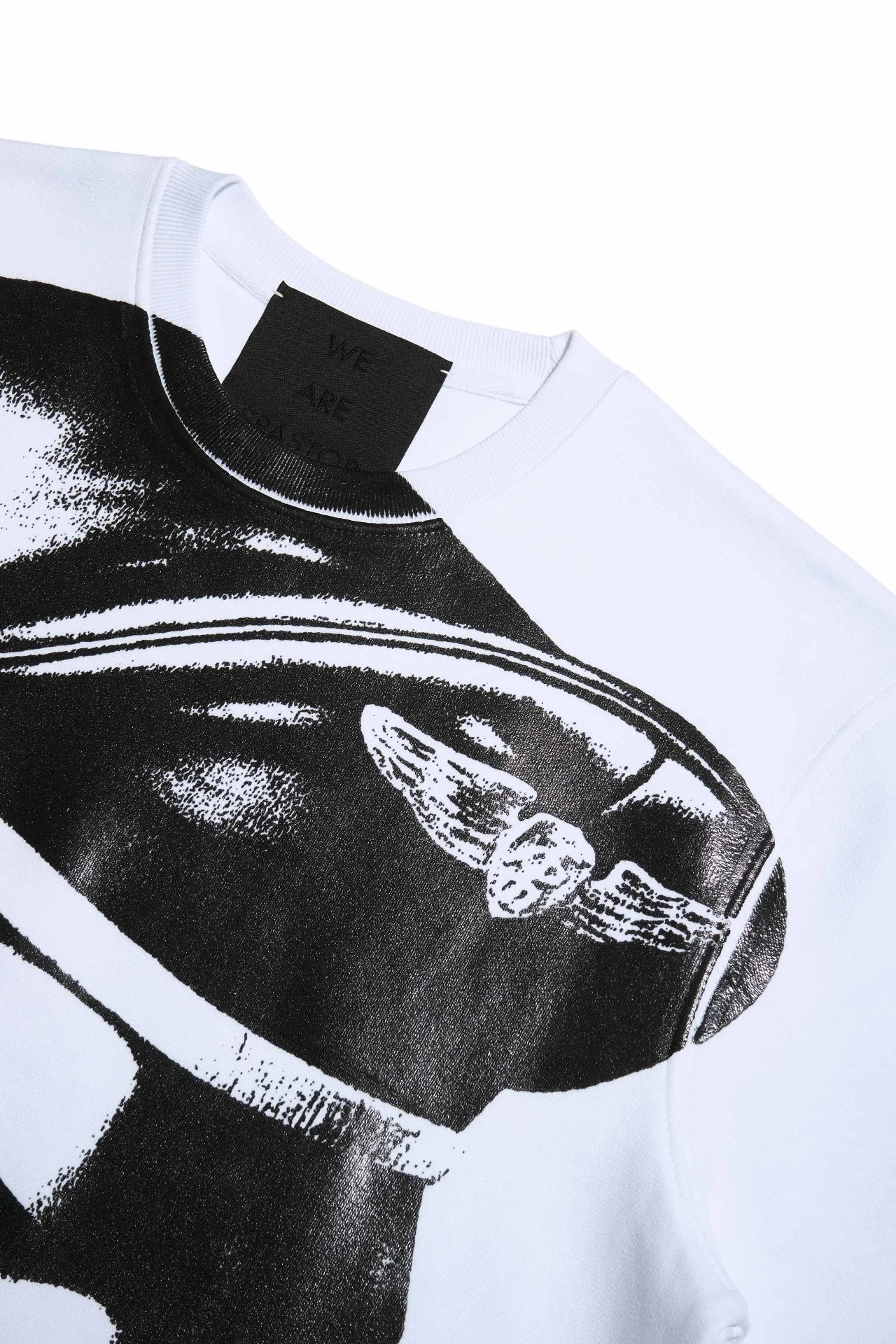 TOM OF FINLAND x WE ARE SPASTOR BIKER HEAD SWEATSHIRT - WHITE - Image 13