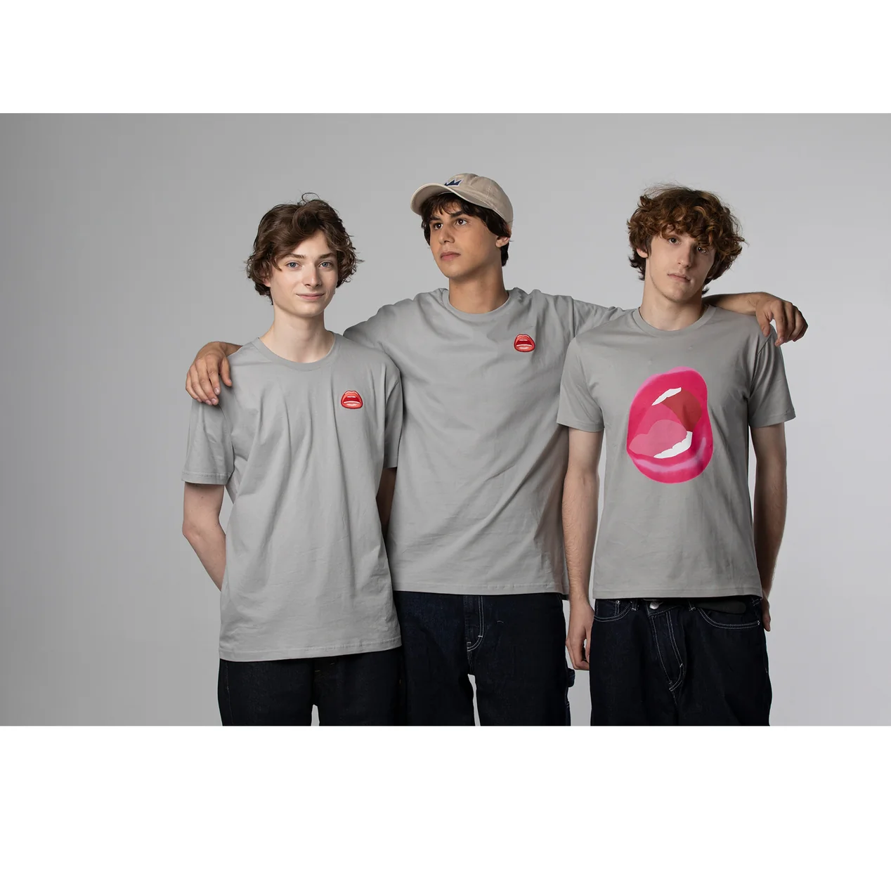 Tom Wesselmann Mouth Icon Patch T-Shirt - White - Image 4
