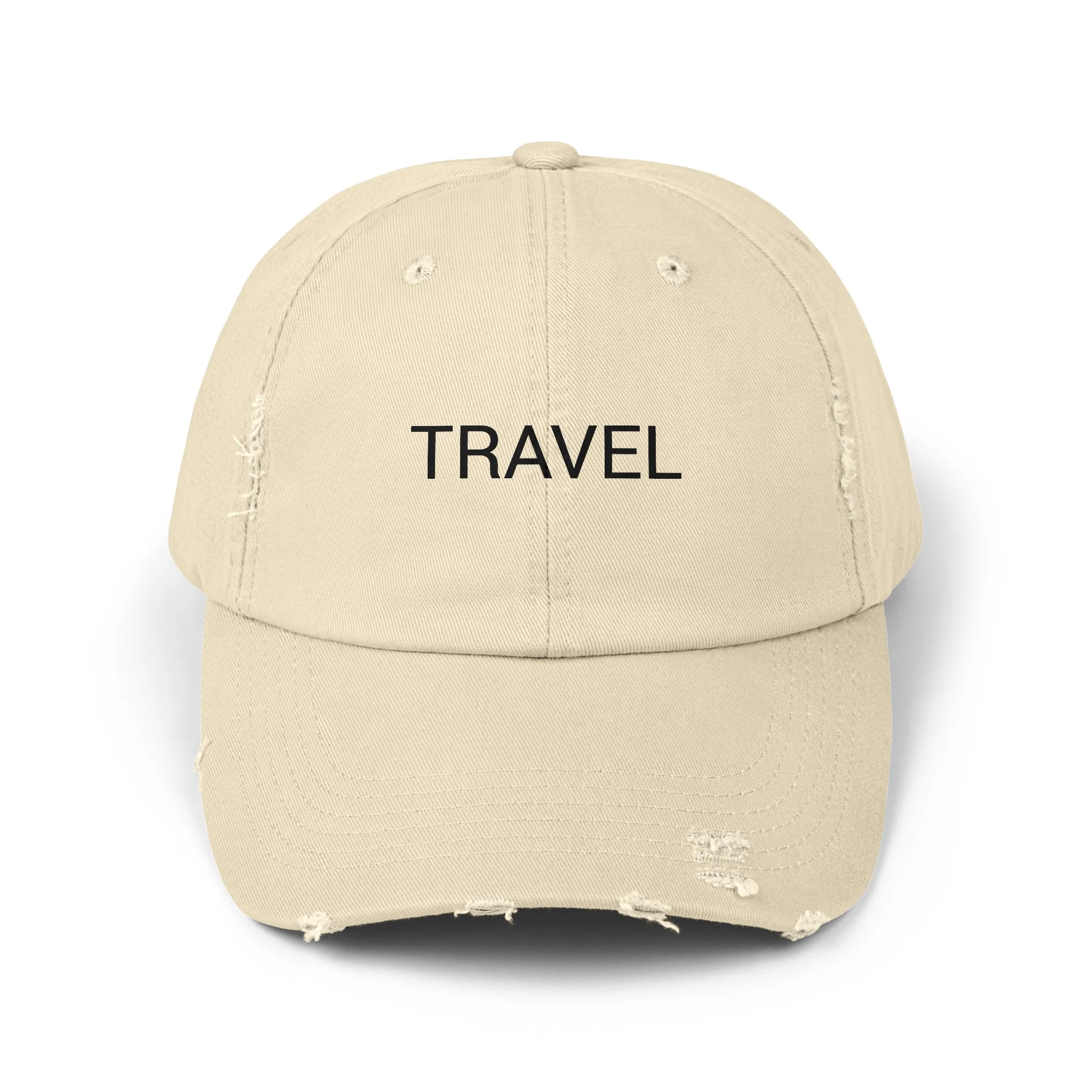 TRAVEL Distressed Cap in 6 colors - Image 5