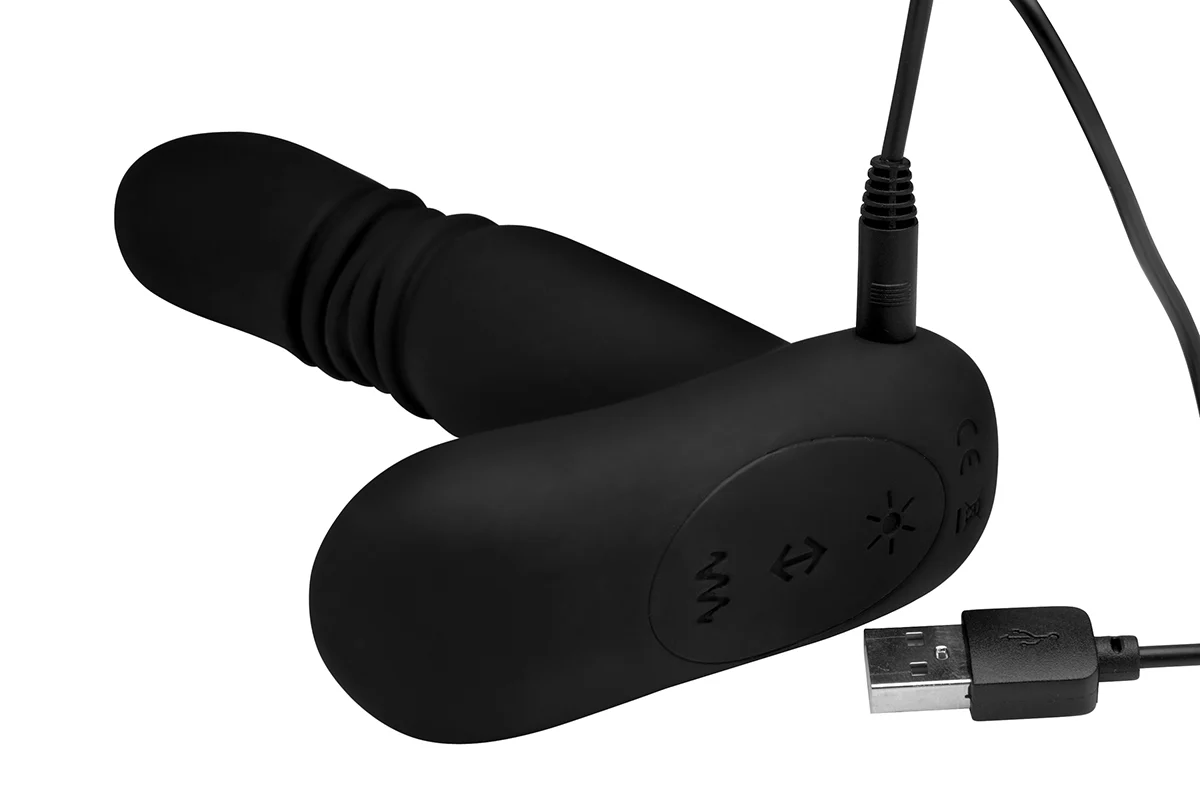 Under Control Silicone Thrusting Anal Plug with Remote Control - Image 3