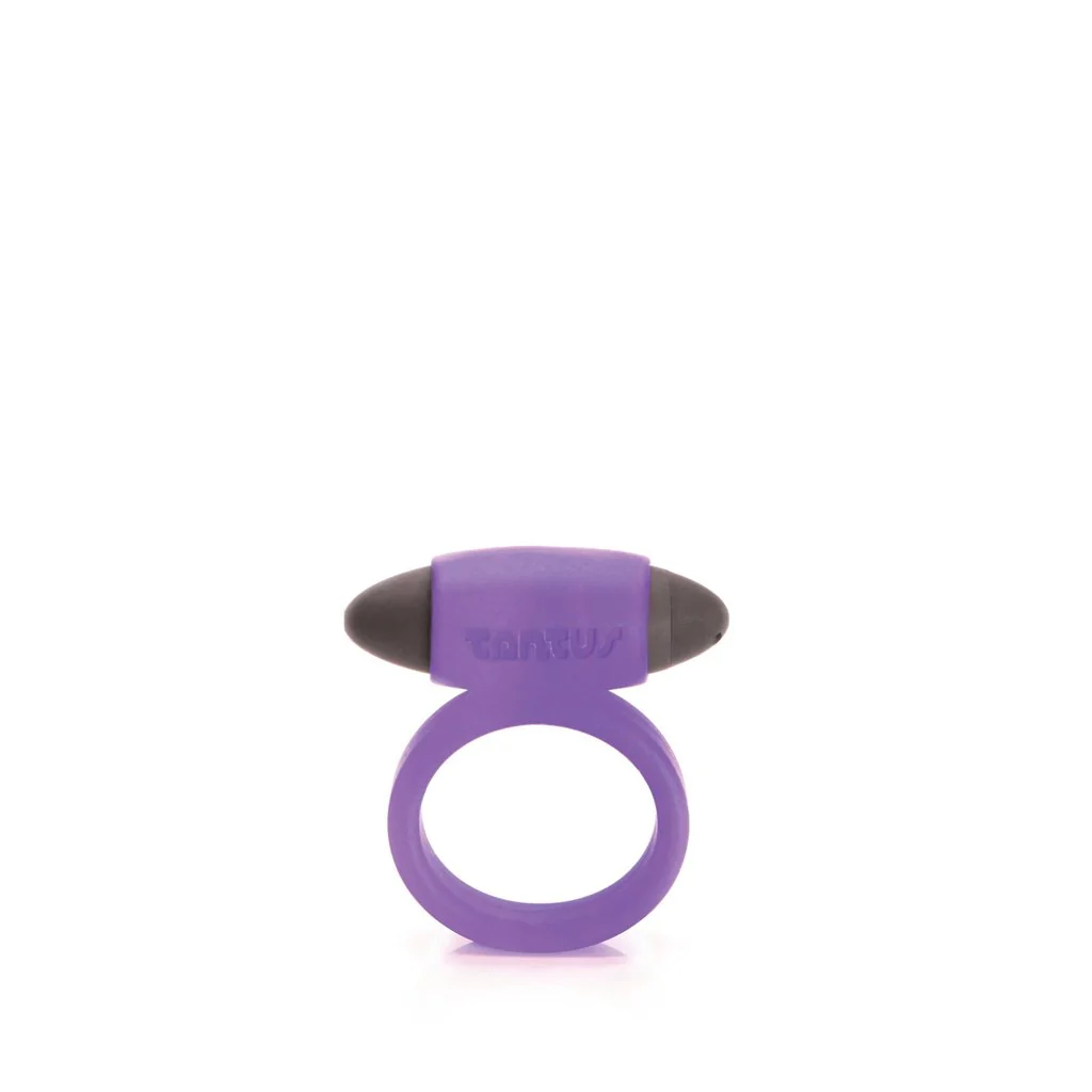 Vibrating Super Soft C-Ring Purple by Tantus - Image 3