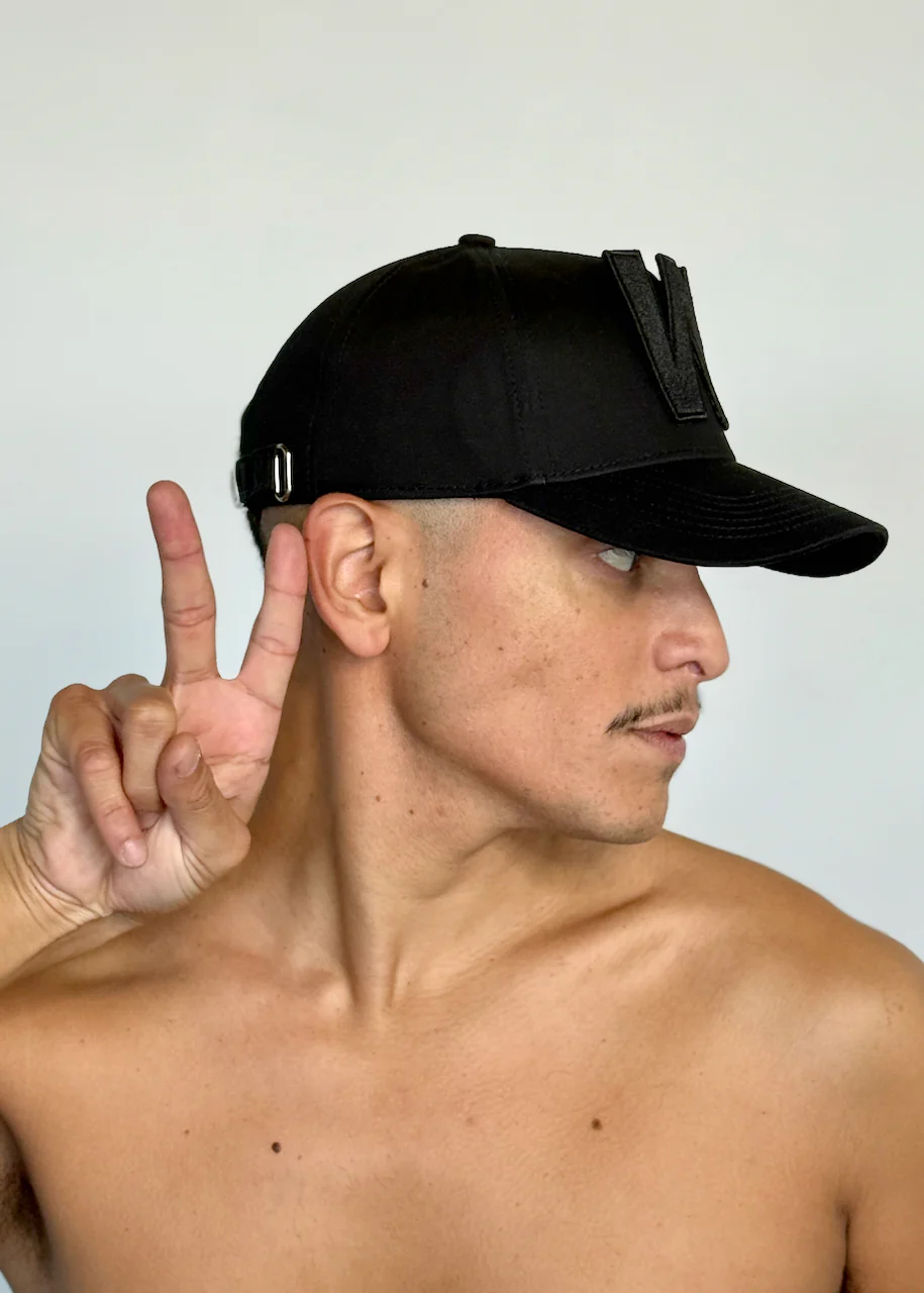W CAP by Walter van Beirendonck in Black - Image 7