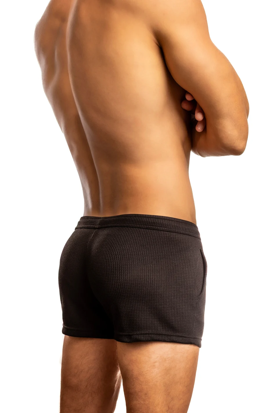 Waffle Squat 4" Short Linerless by Jack Adams - 2 Colors - Image 3
