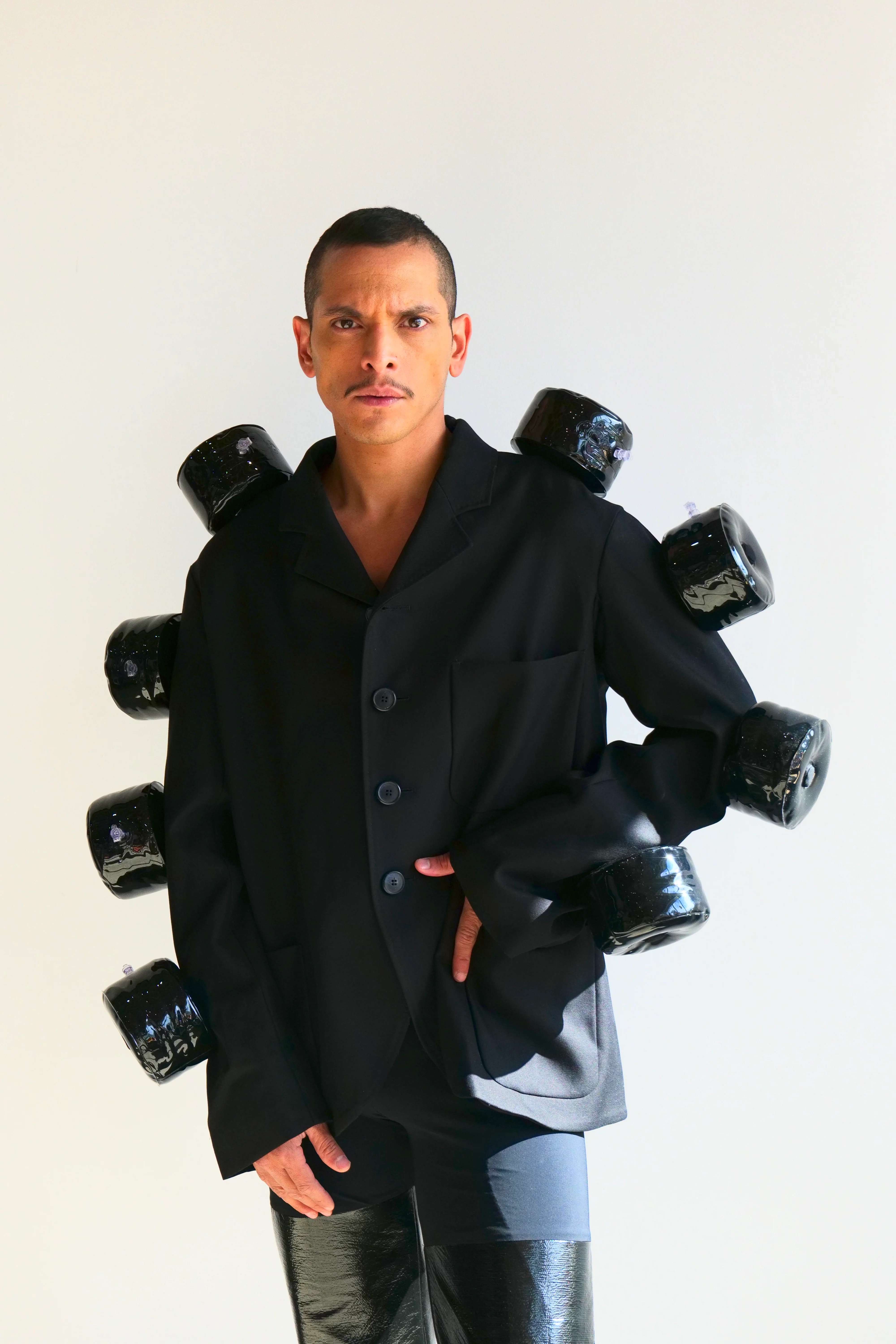 Walter Van Beirendonck Bubble Blazer FW23 - Image 3