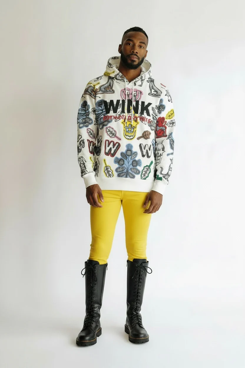 Walter Van Beirendonck Crown Hoodie - Image 2