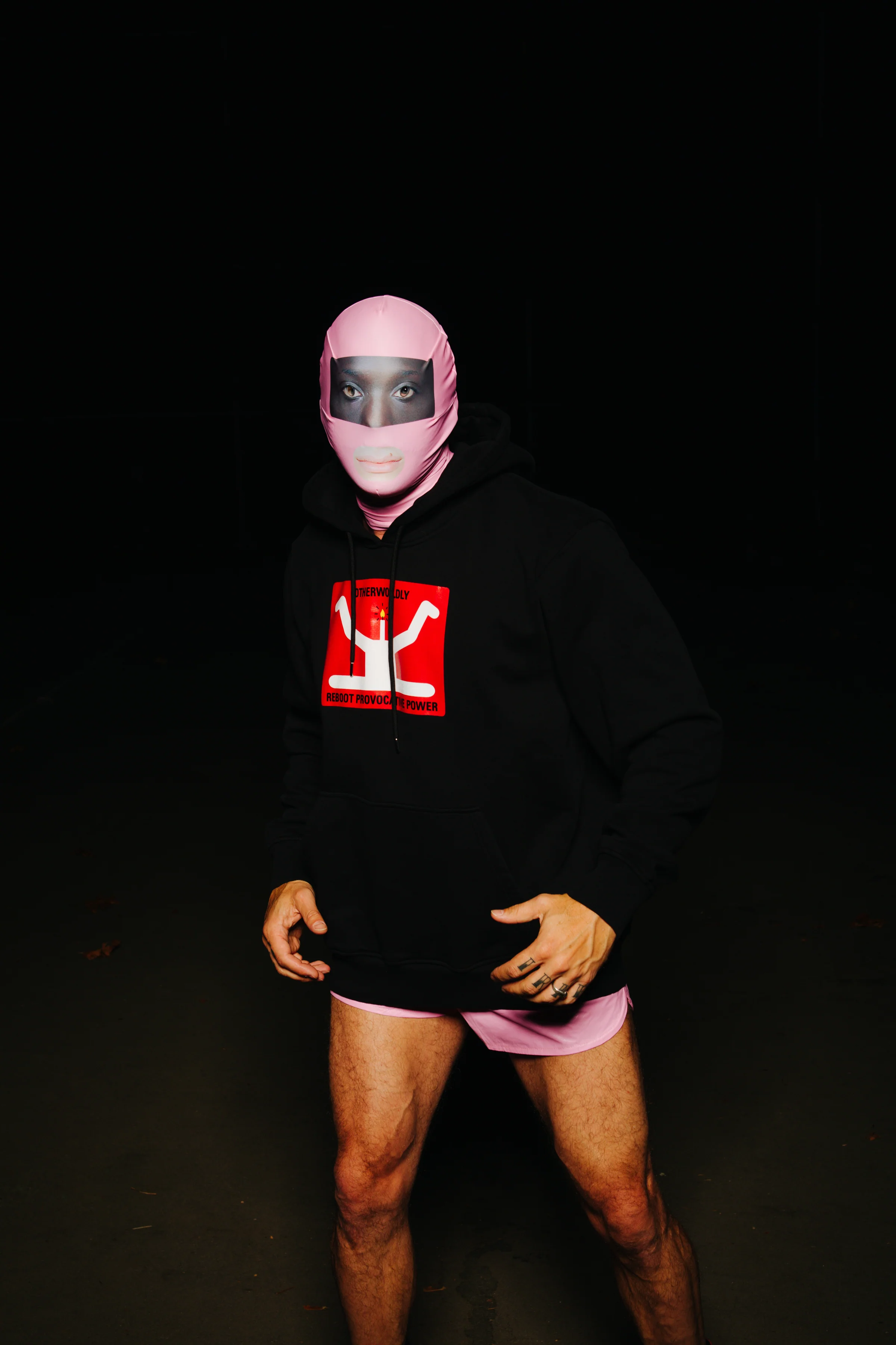 WALTER VAN BEIRENDONCK FW22 CANDLE HOODIE - Image 5