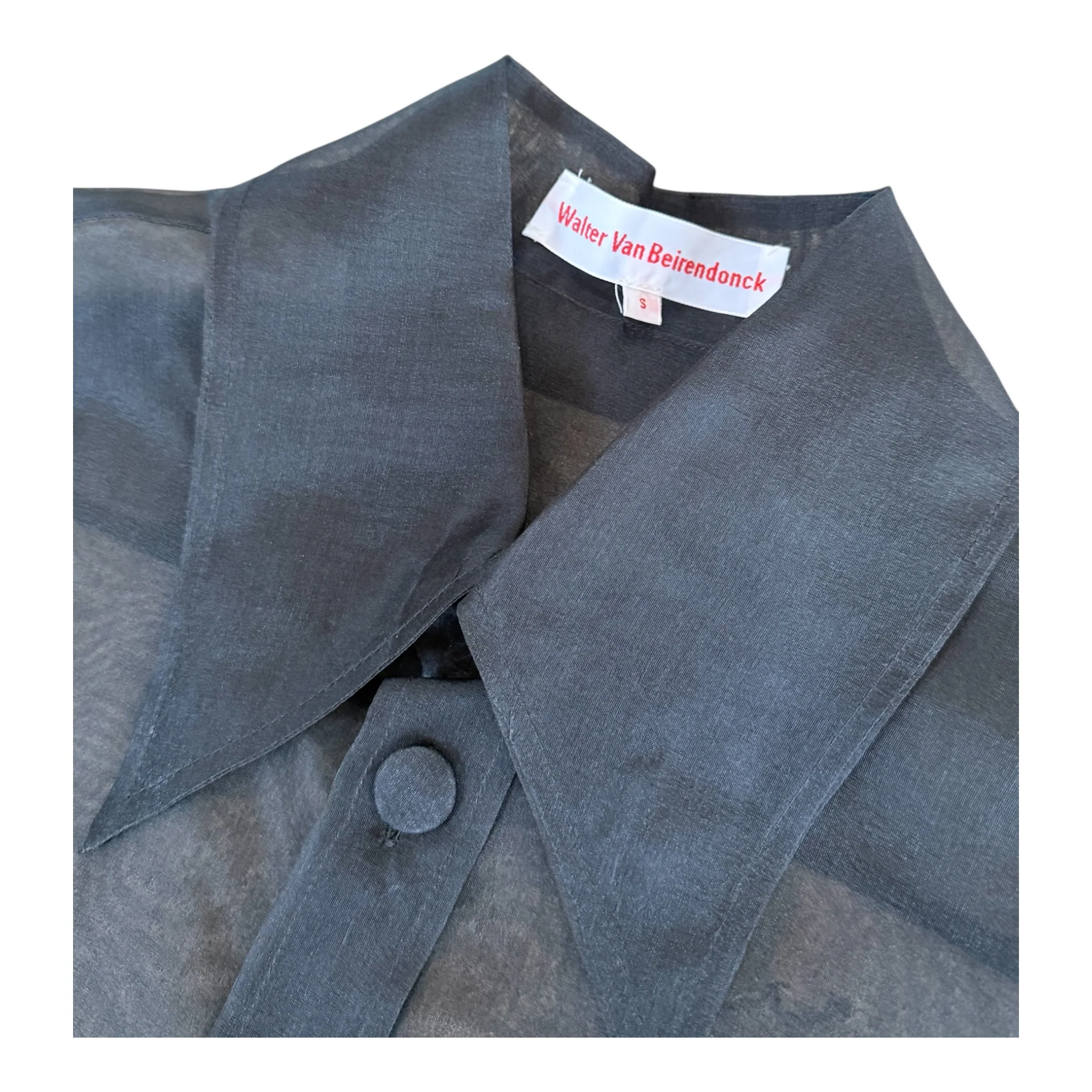 Walter Van Beirendonck Sheer W Shirt - Image 2