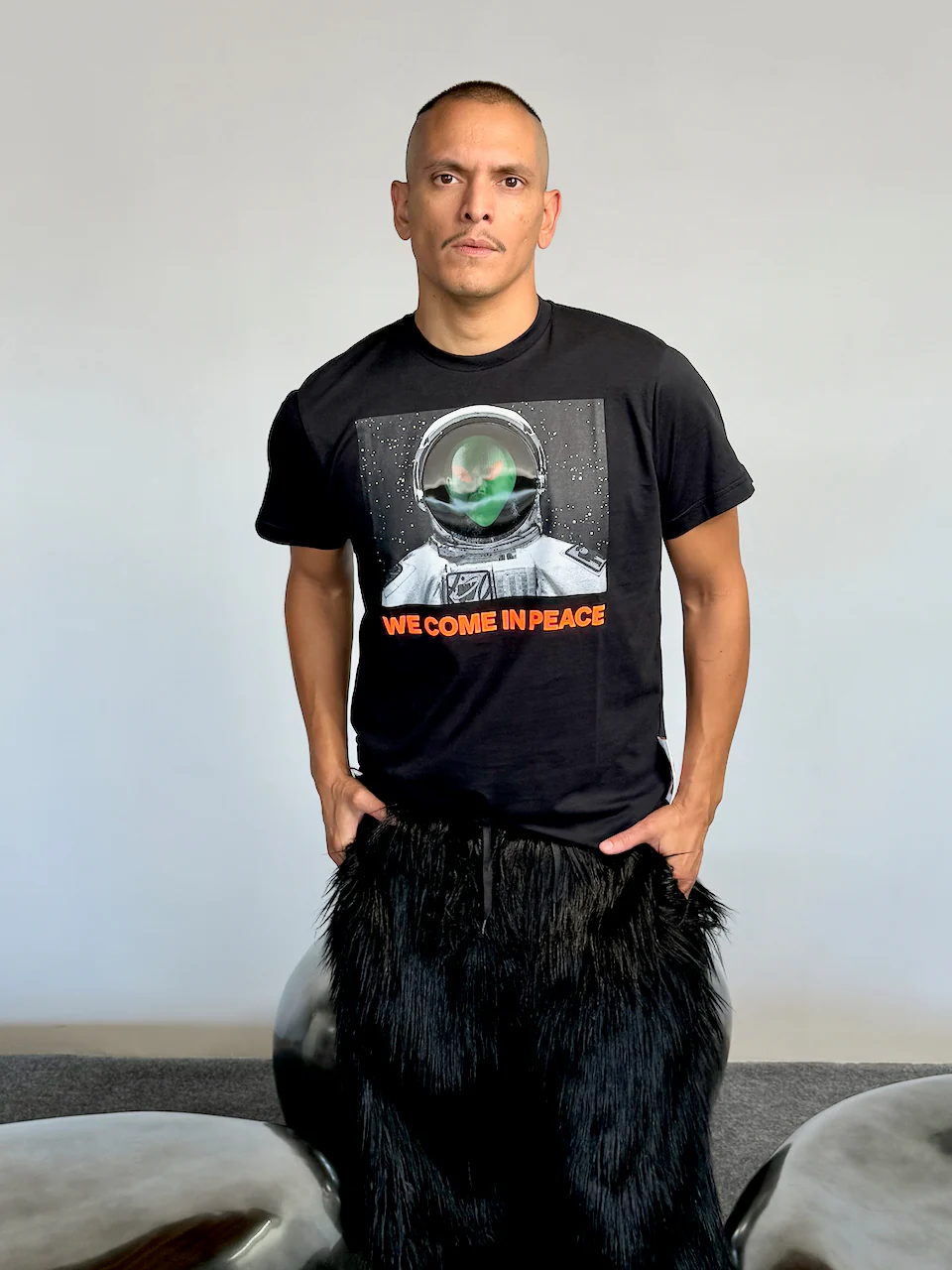 Walter Van Beirendonck W SPACE TEE - Image 5