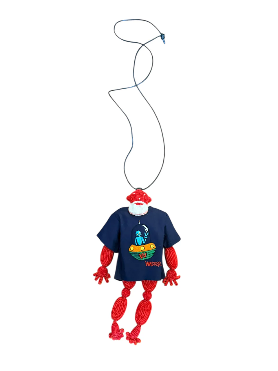 Walter Van Beirendonck Walter Doll + T Necklace - Image 2