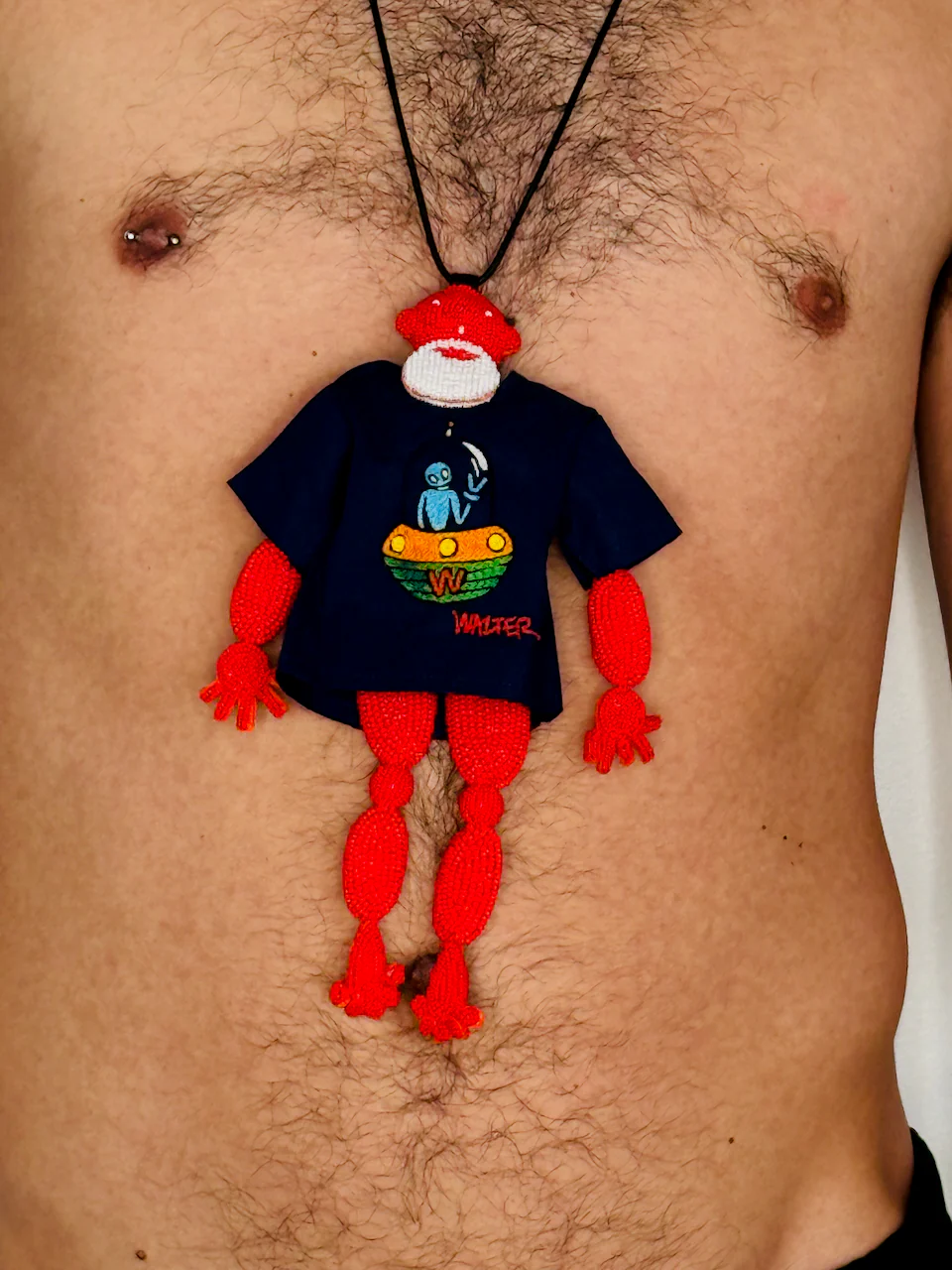 Walter Van Beirendonck Walter Doll + T Necklace - Image 9