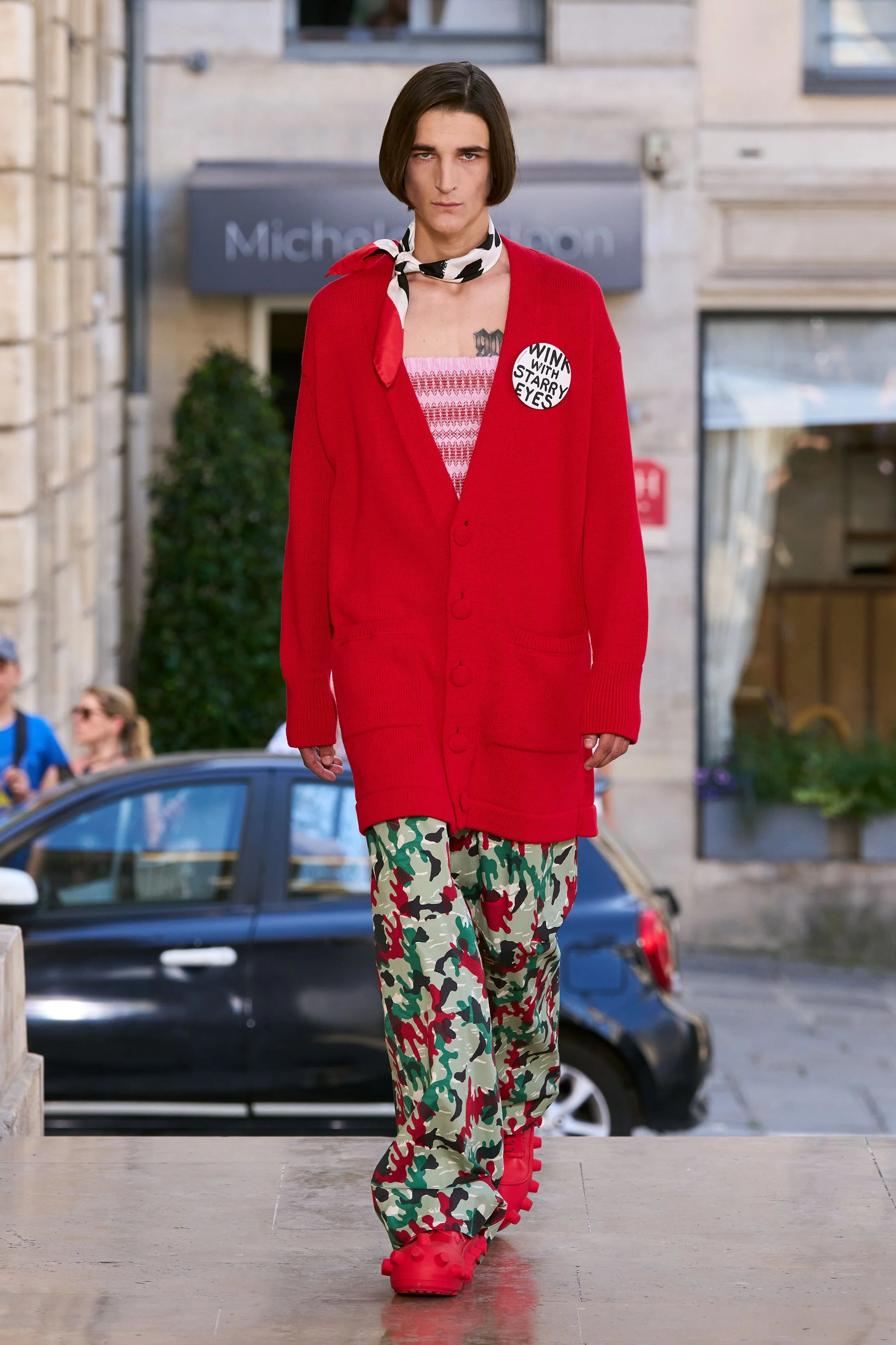 Wink With Starry Eyes Maxi Button by Walter Van Beirendonck - Image 5