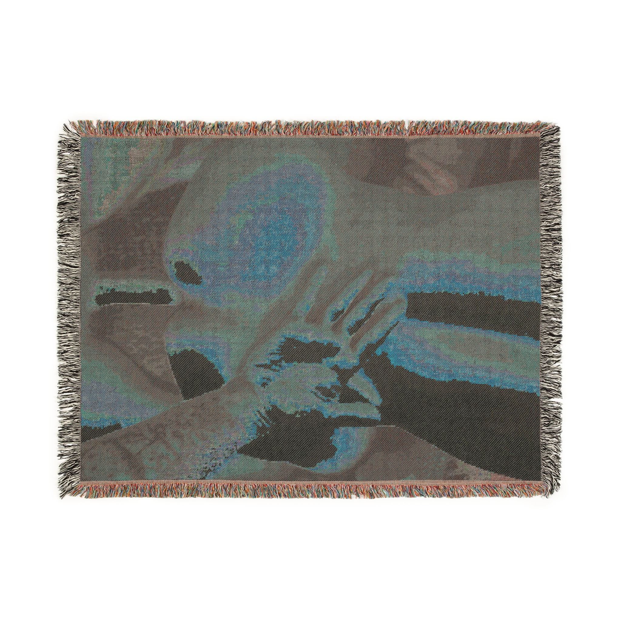 ANONYMOUS #1 Woven Blanket bY CULTUREEDIT - Image 11