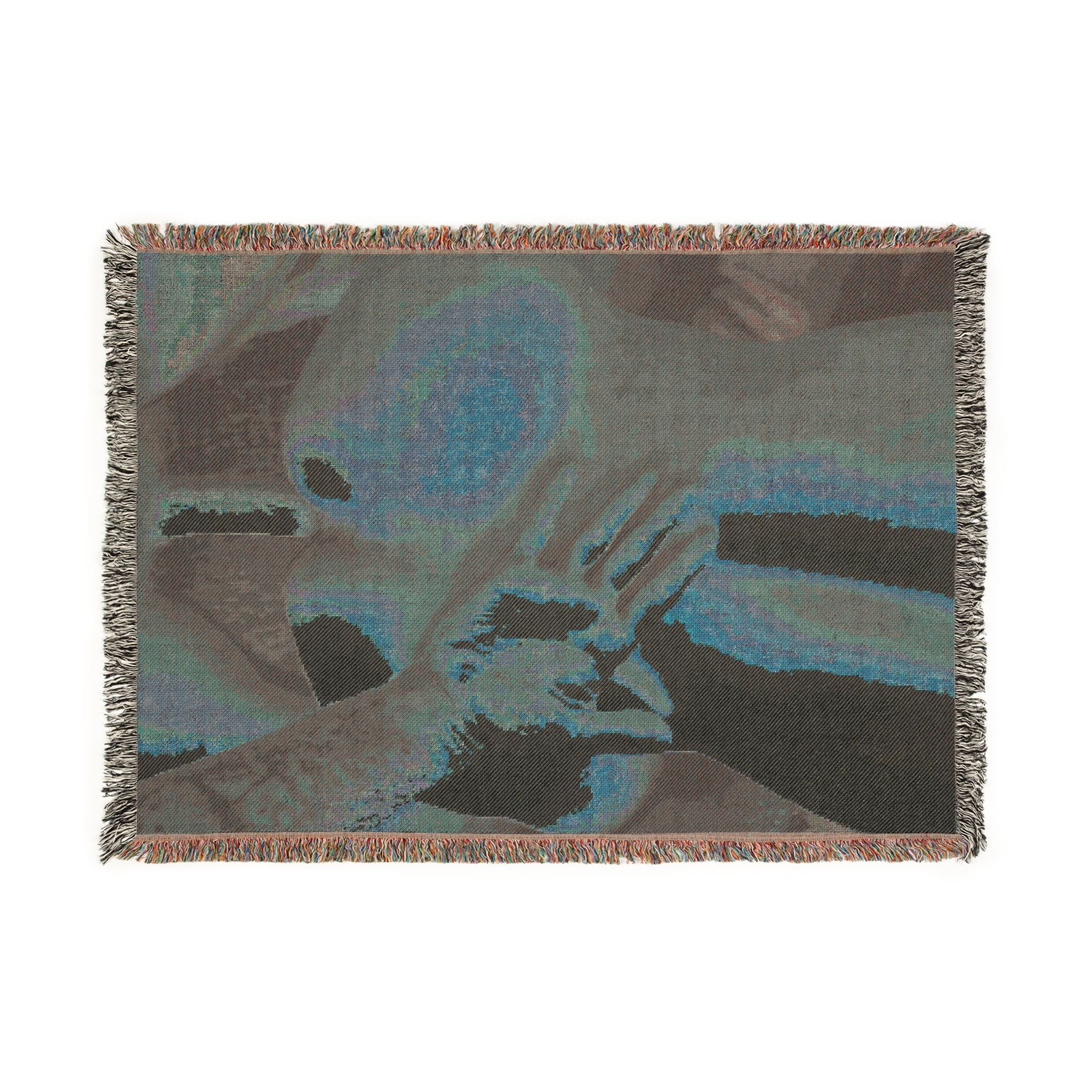 ANONYMOUS #1 Woven Blanket bY CULTUREEDIT - Image 5