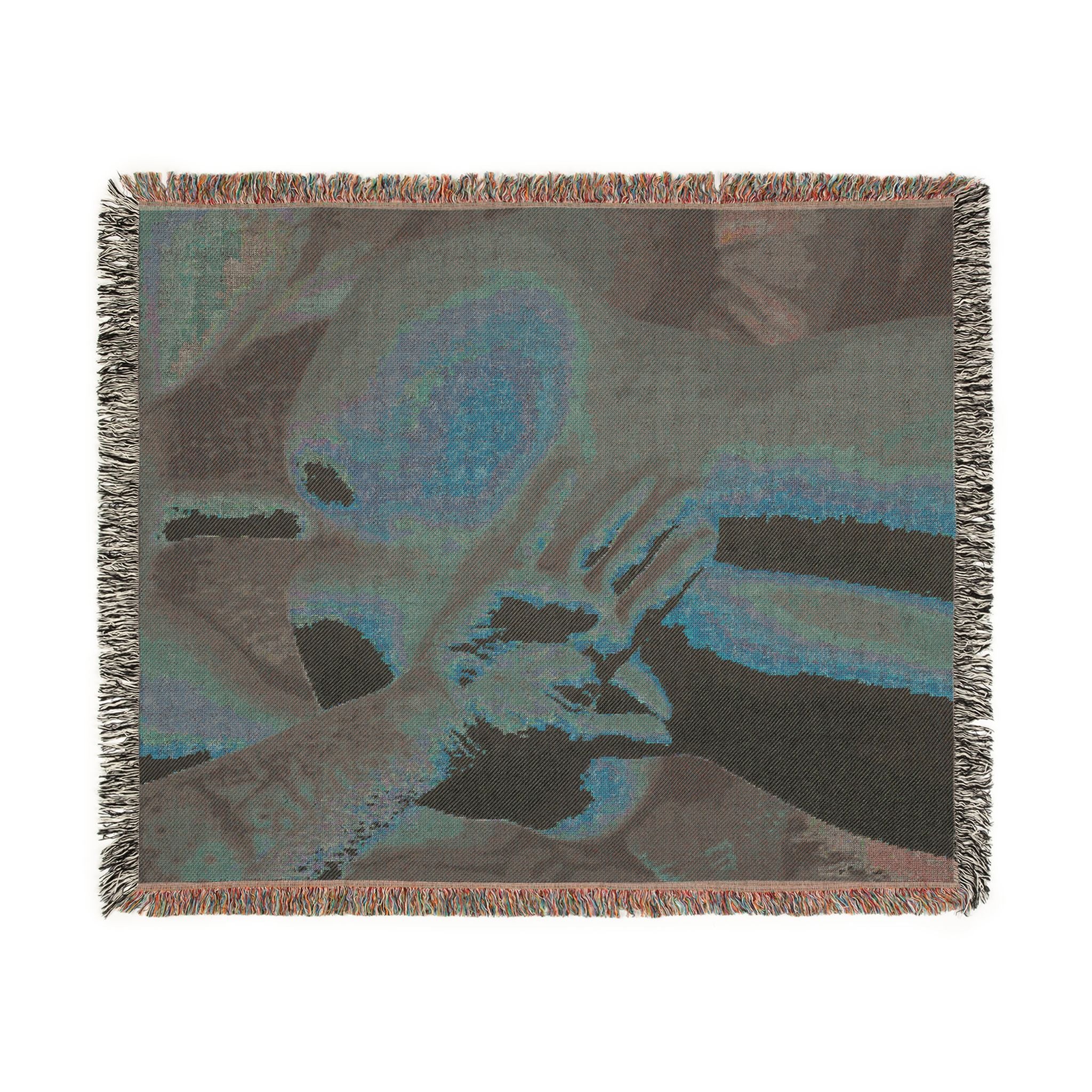 ANONYMOUS #1 Woven Blanket bY CULTUREEDIT - Image 8