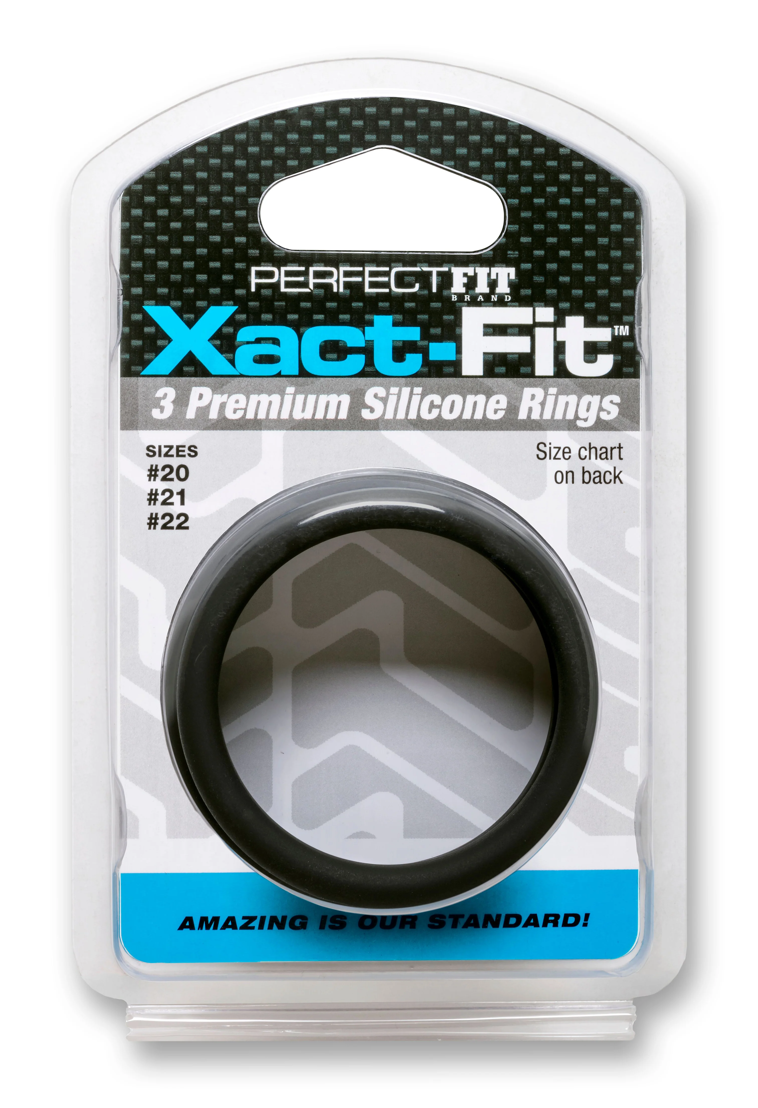 Xact-Fit Cock Rings sz 2.0- 2.1" set of 3 by Perfect Fit - Image 6