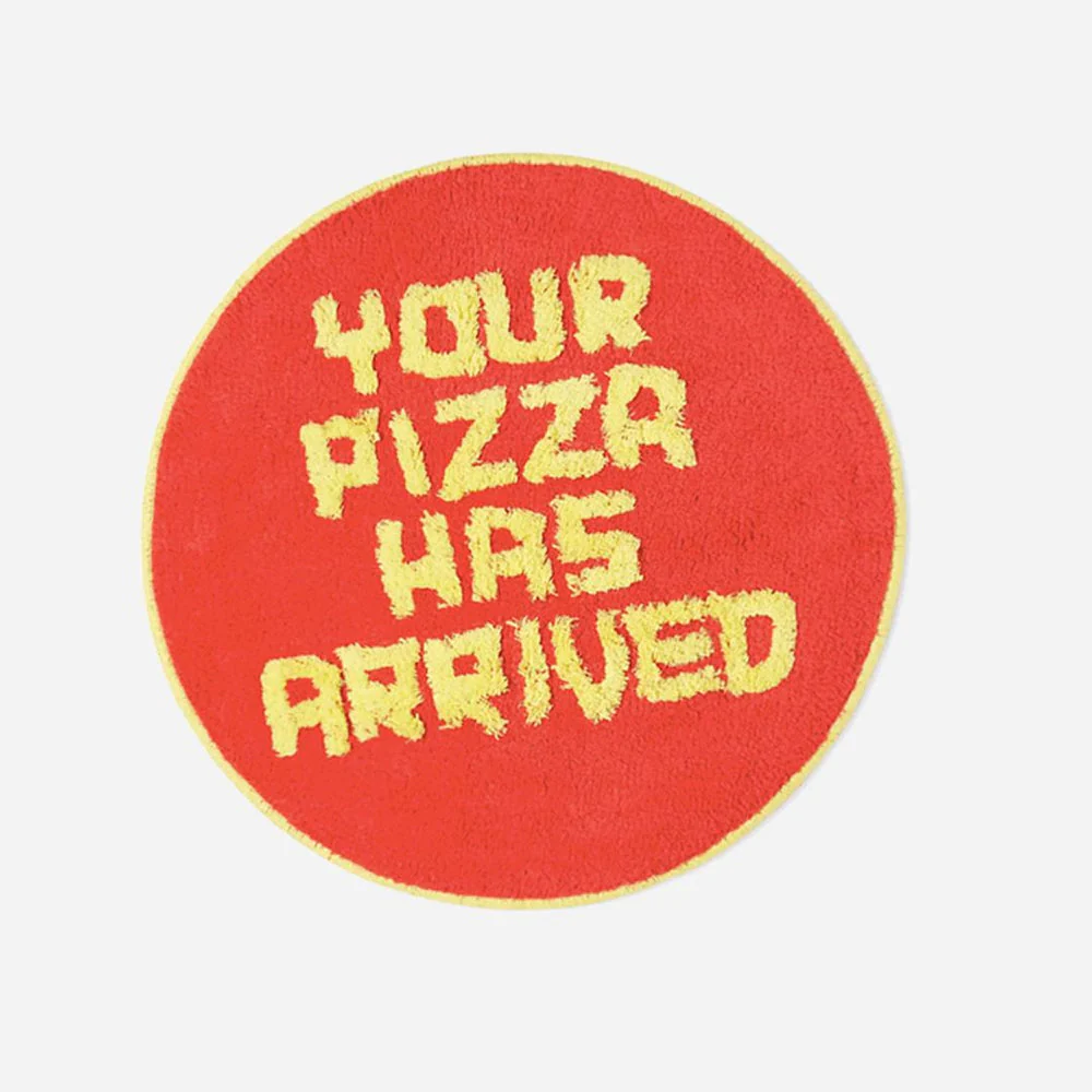Your Pizza Has Arrived Shaggy Floor Mat Third Drawer Down x David Shrigley - Image 3