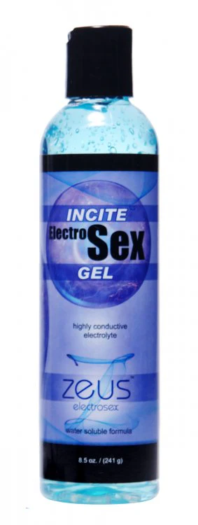 Zeus Incite Electrosex Gel - 8.5oz - Image 2